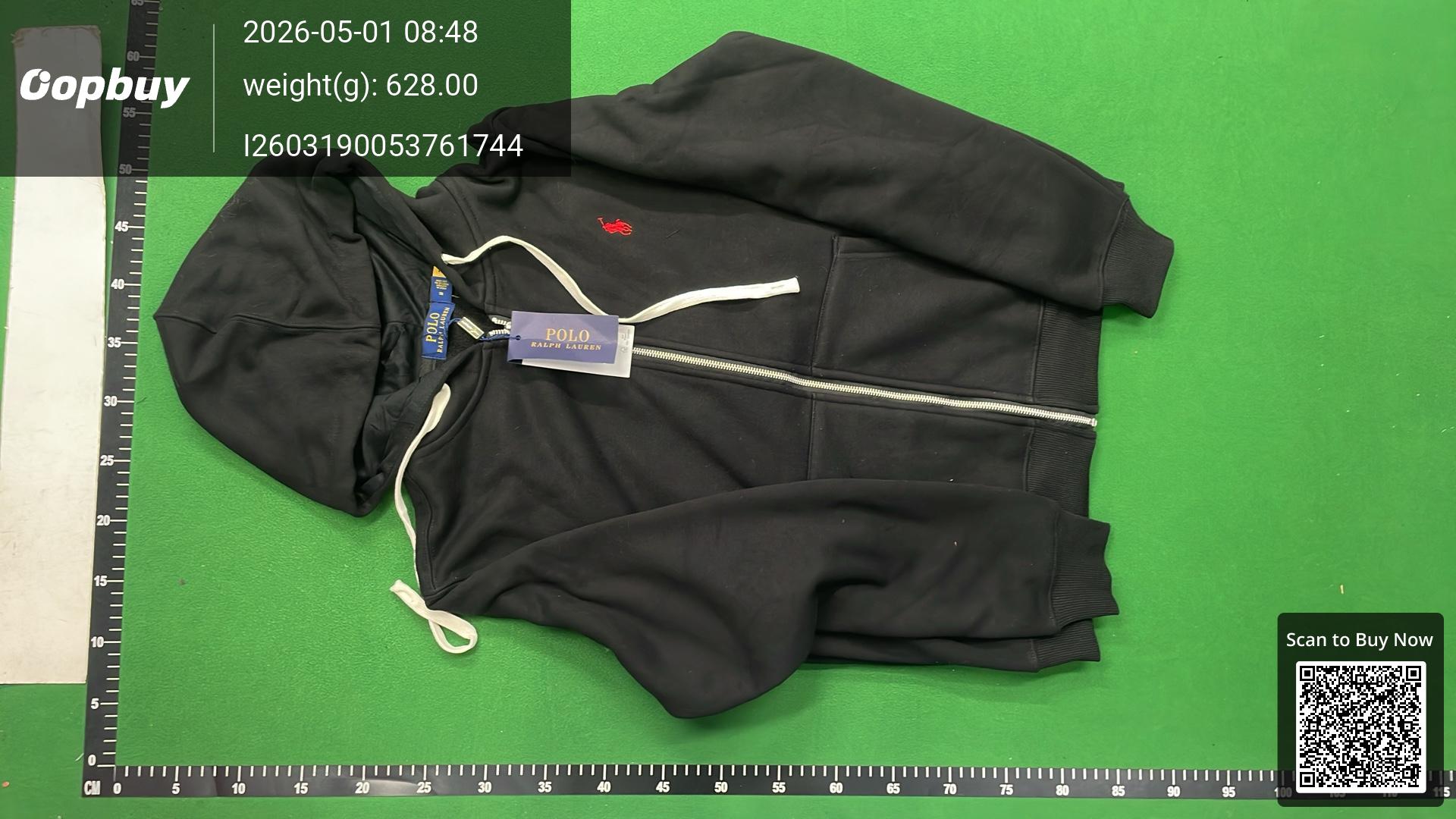 Foto QC 8 de Polo Ralph Lauren Zip Sweater Hoodie Forest Green