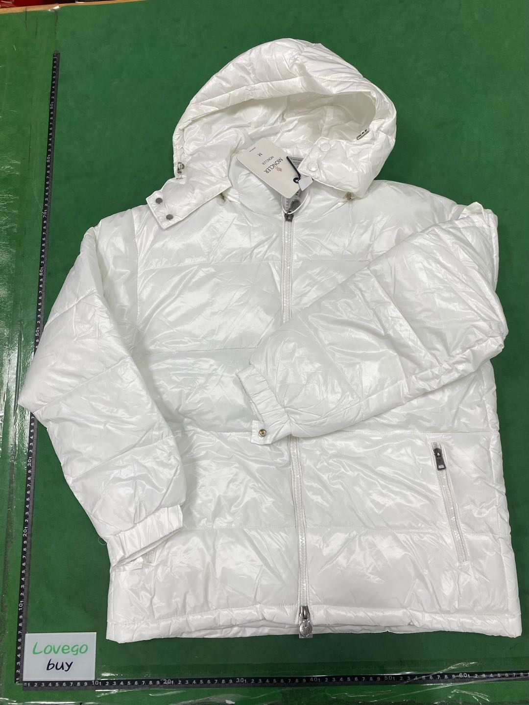 Foto QC 5 de Moncler Maya Puffer Jacket Hooded Shiny Down Black