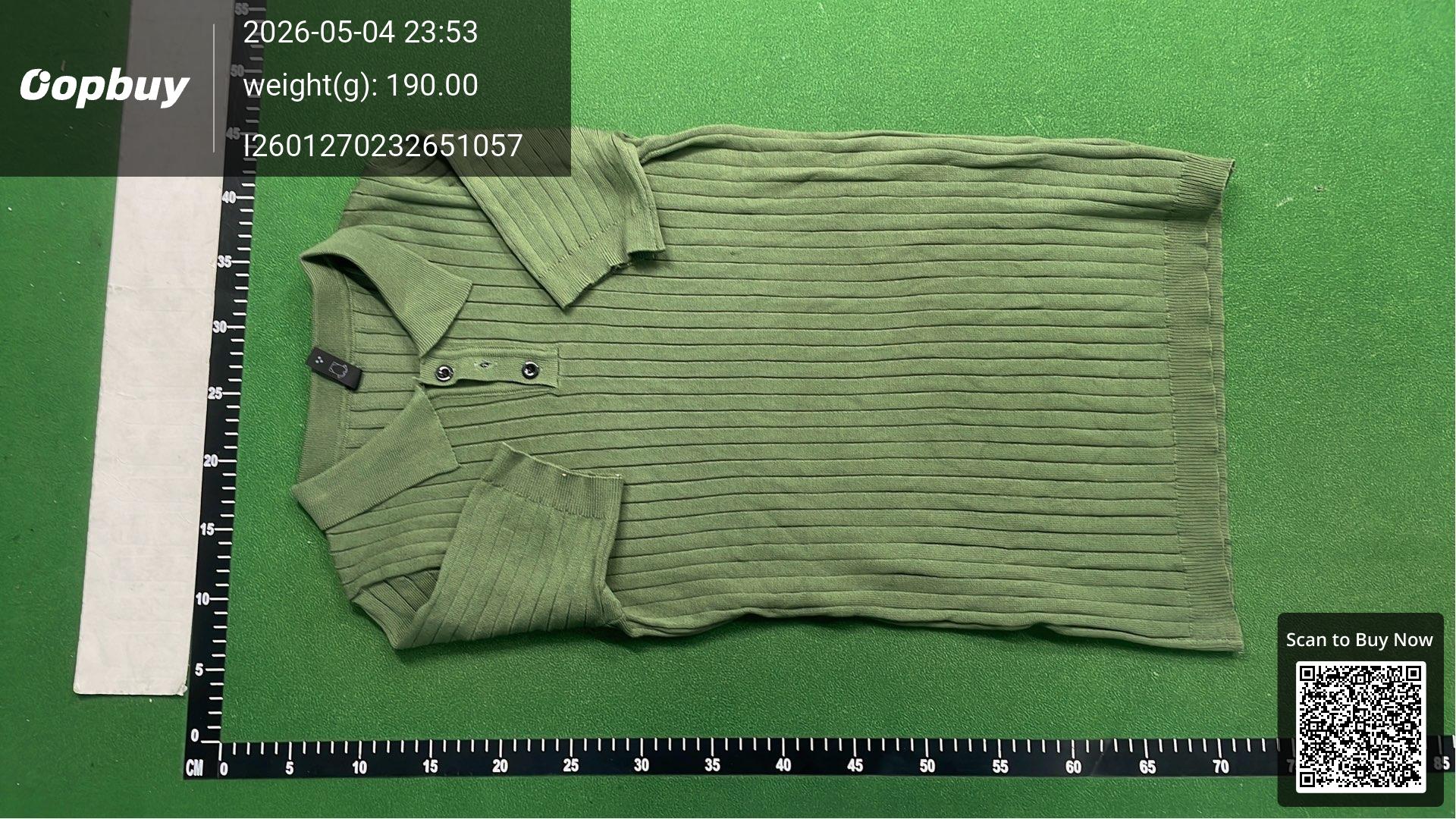 Foto QC 3 de Other Sweater Ribbed Short Sleeve Brown