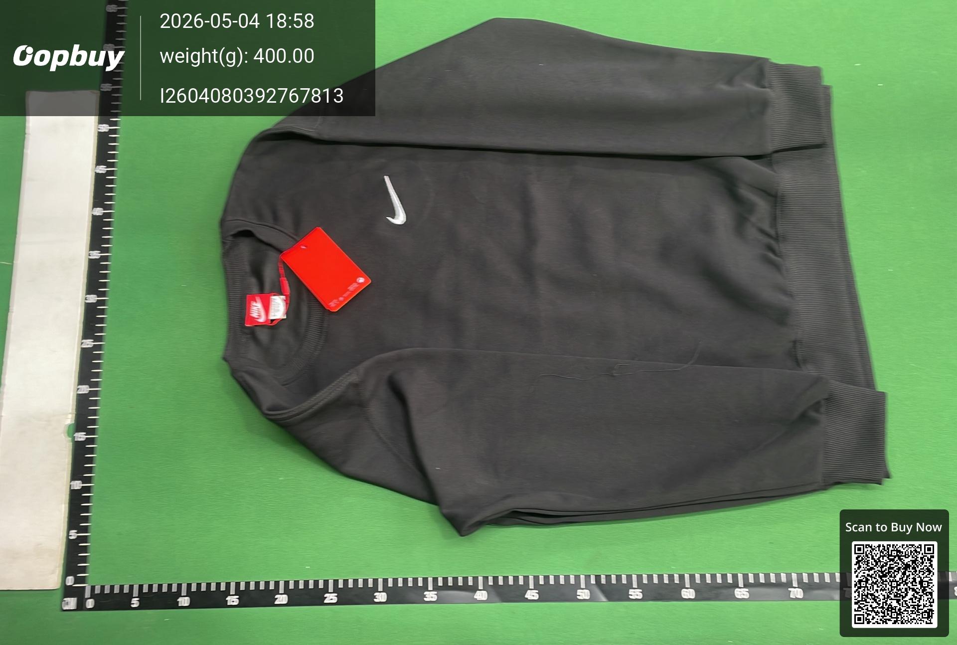 Foto QC 4 de Nike Crewneck Sweater Swoosh Logo Black