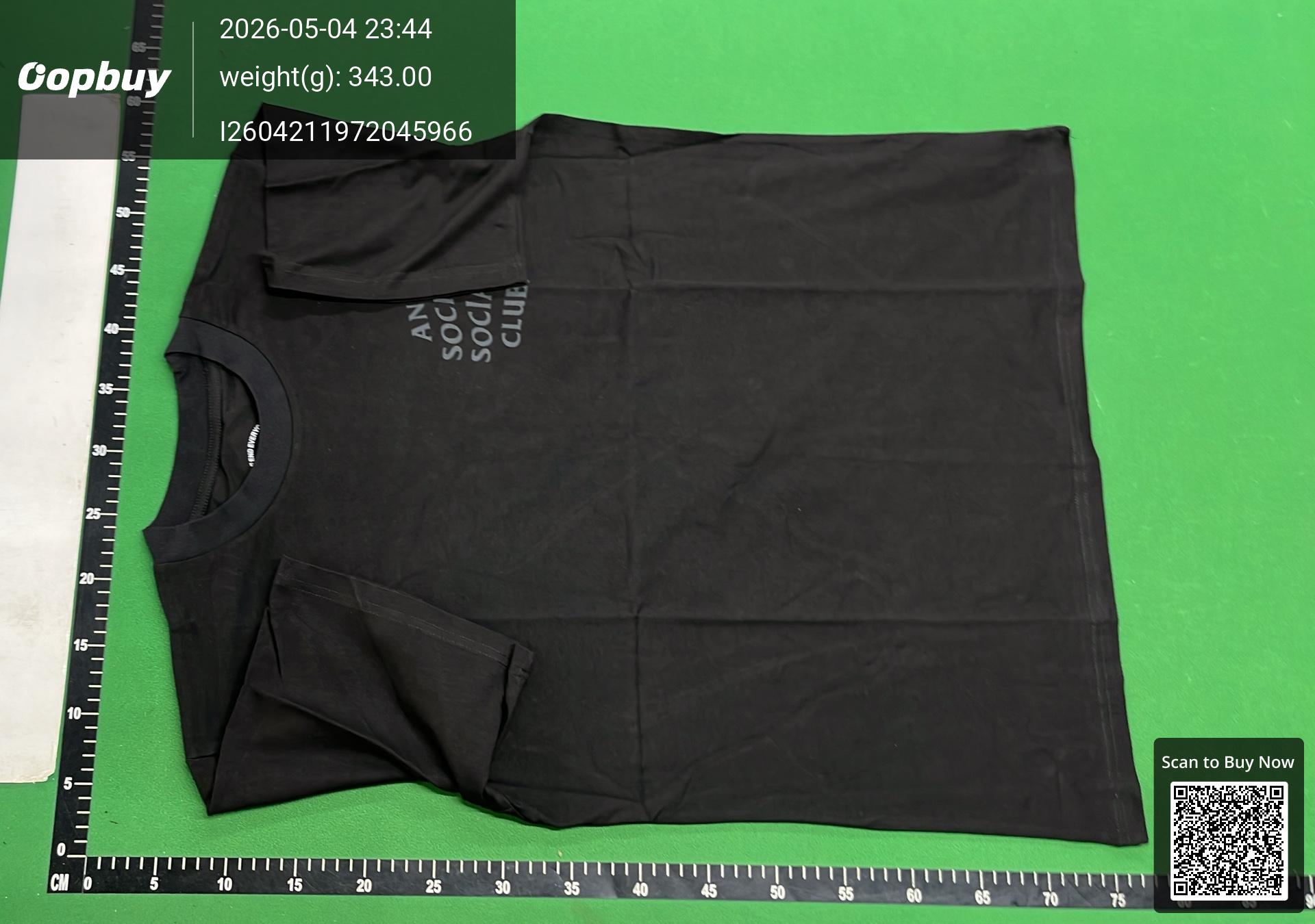 Foto QC 4 de Anti Social Social Club T-shirt Pink Drip Logo Black White