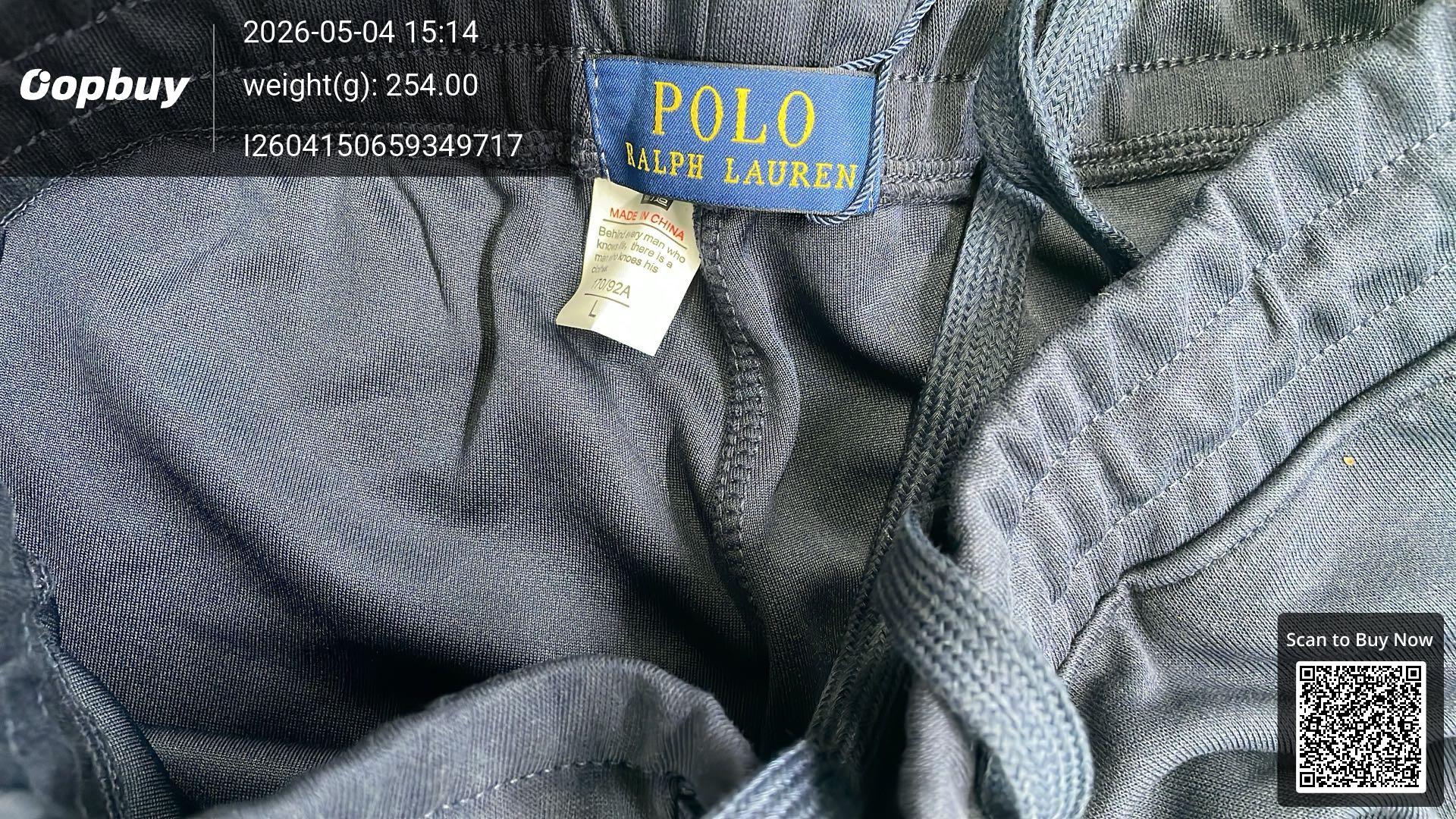 Foto QC 5 de Polo Ralph Lauren Sweat Shorts Pony Embroidery White