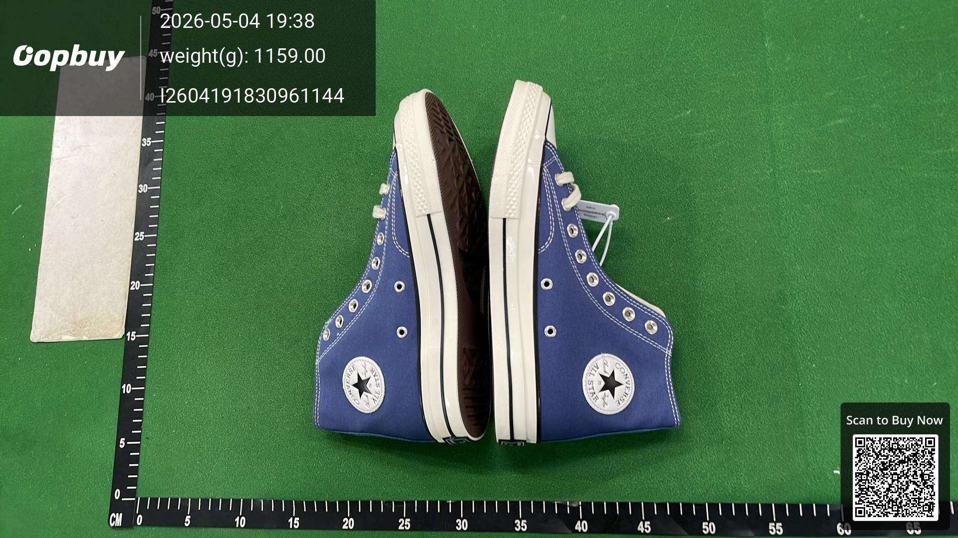 Foto QC 7 de Converse Chuck Taylor 70 High Black 162050C