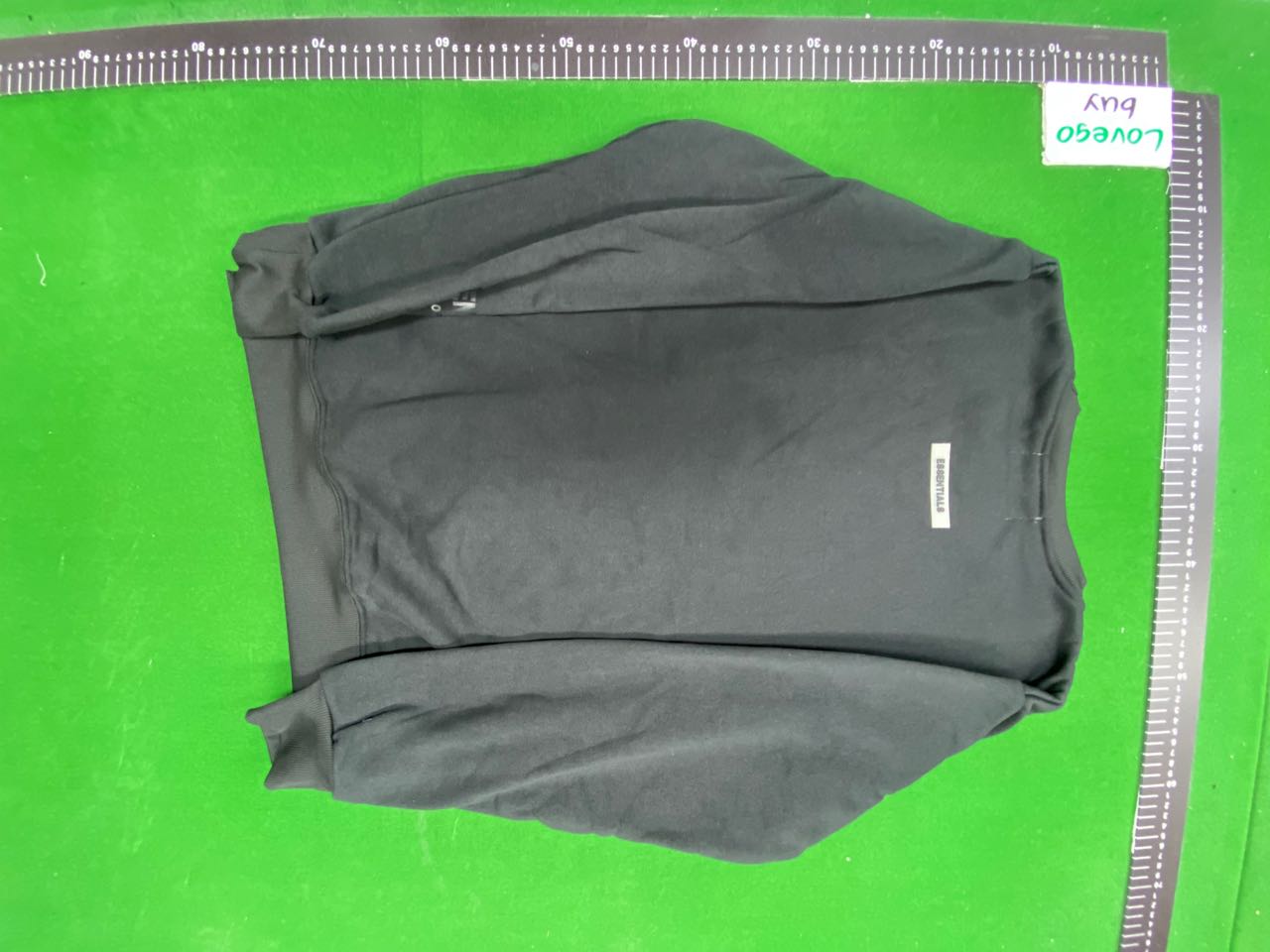 Foto QC 4 de Fear of God Essentials Crewneck Sweater Fleece Orange