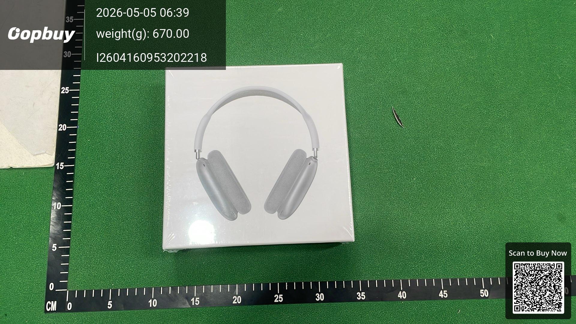 Foto QC 2 de Apple AirPods Max Sky Blue