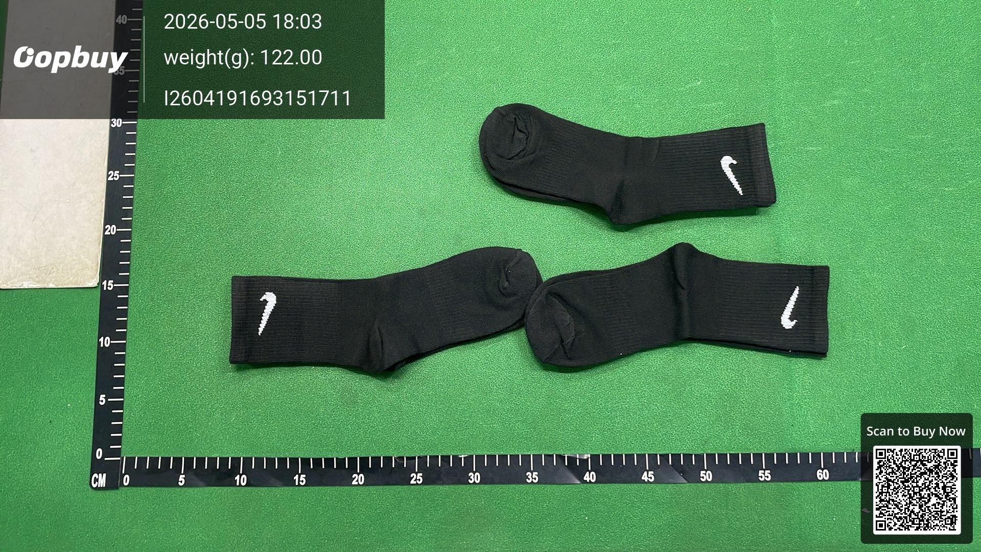 Foto QC 6 de Nike Everyday Ankle Socks Dri-FIT Black