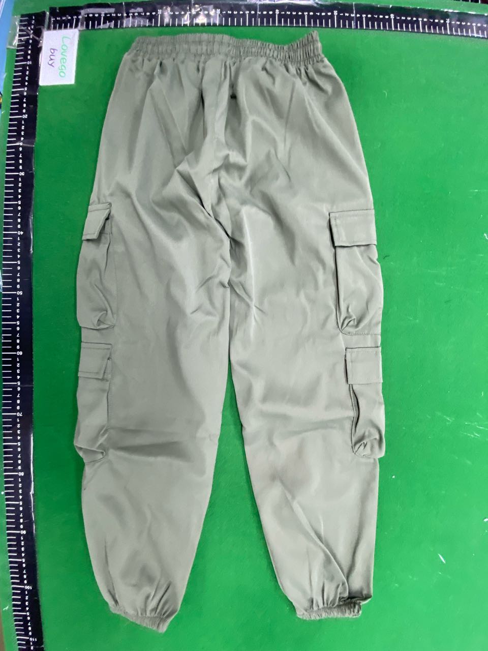 Foto QC 5 de Other Pants Loose Multi-pocket Cargo Khaki