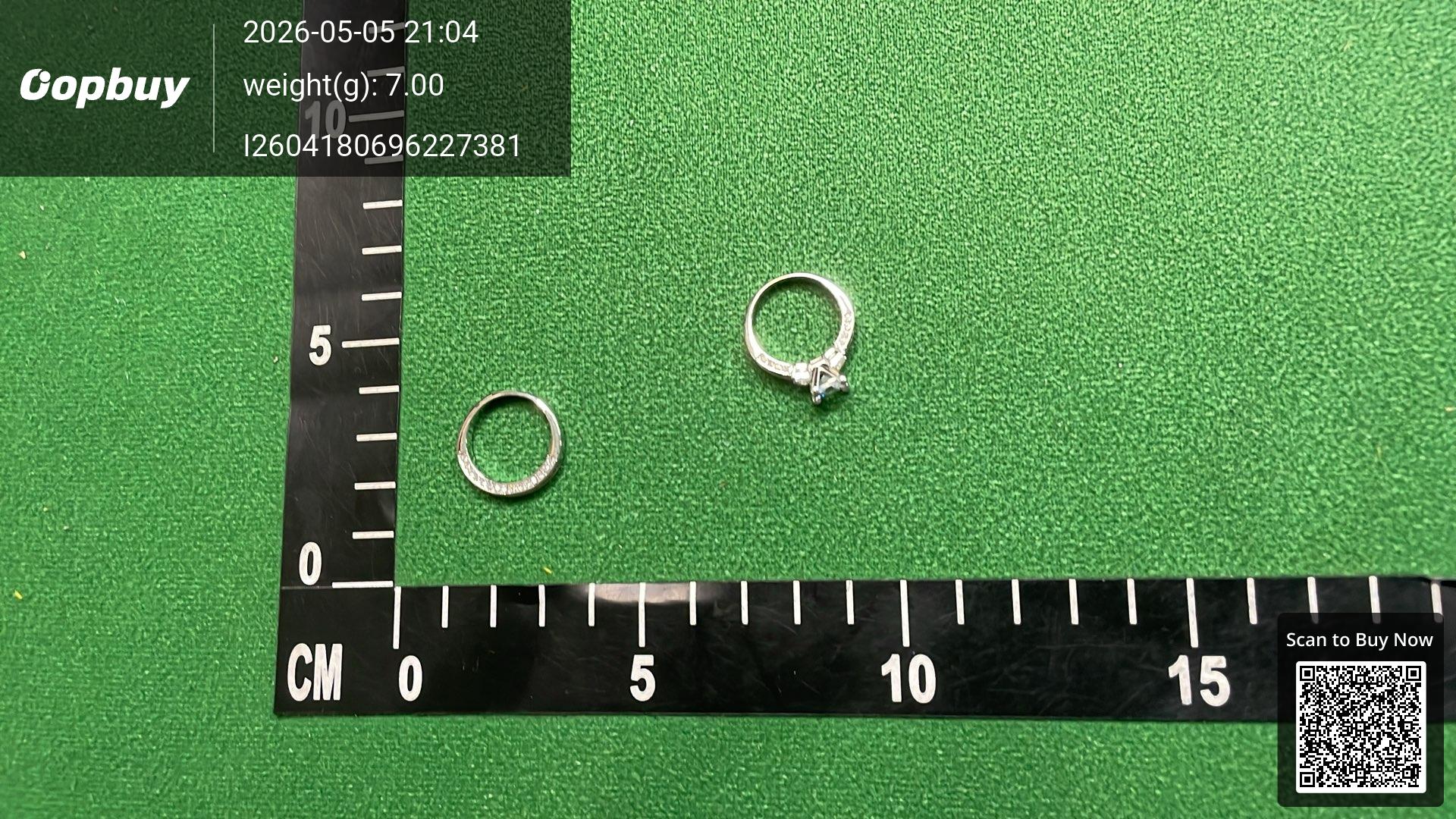 Foto QC 6 de Other Ring Metal Strass Silver