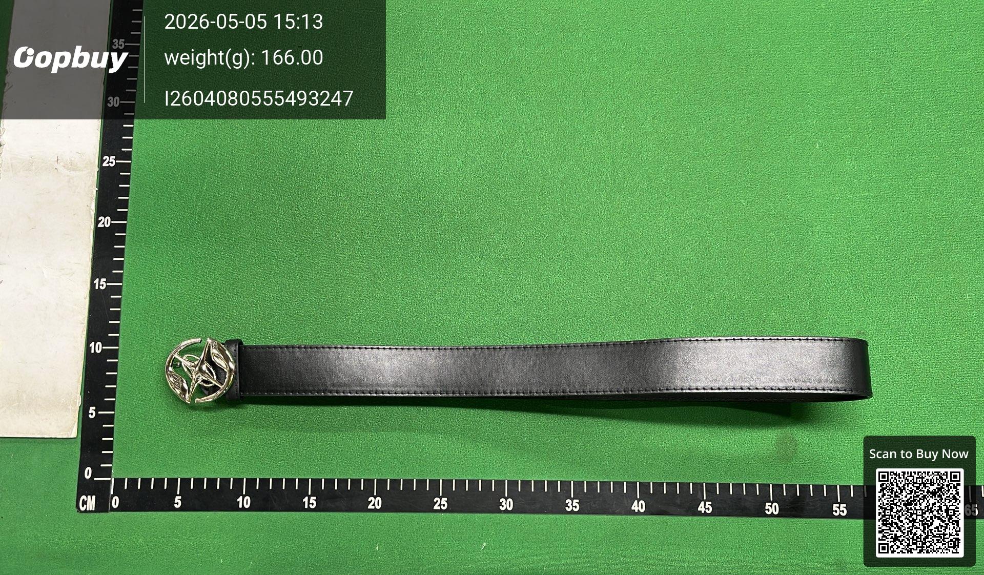 Foto QC 1 de Other Vintage Metal Buckle Belt Black