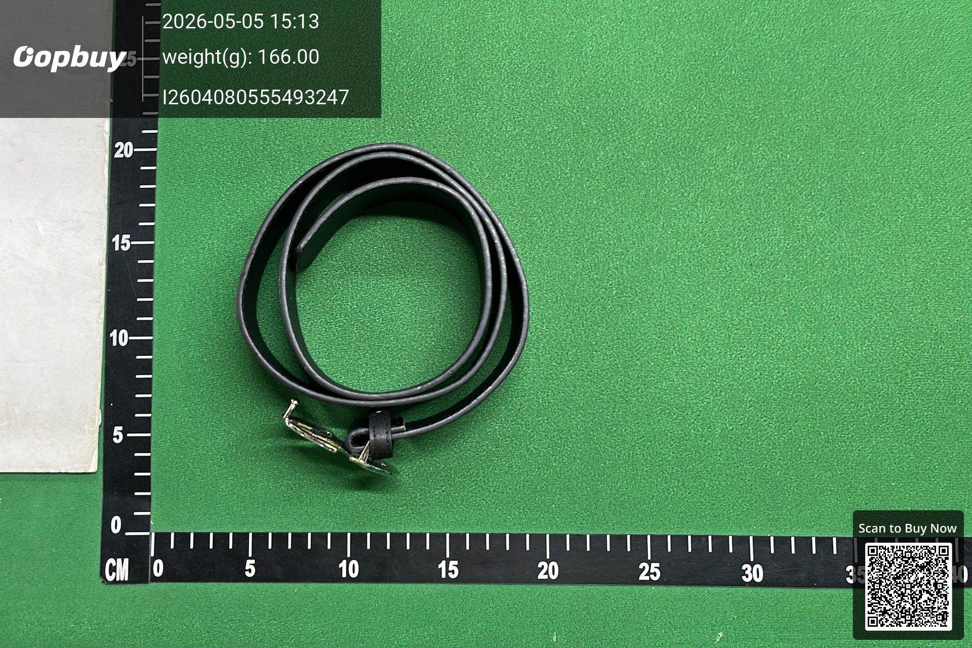 Foto QC 5 de Other Vintage Metal Buckle Belt Black