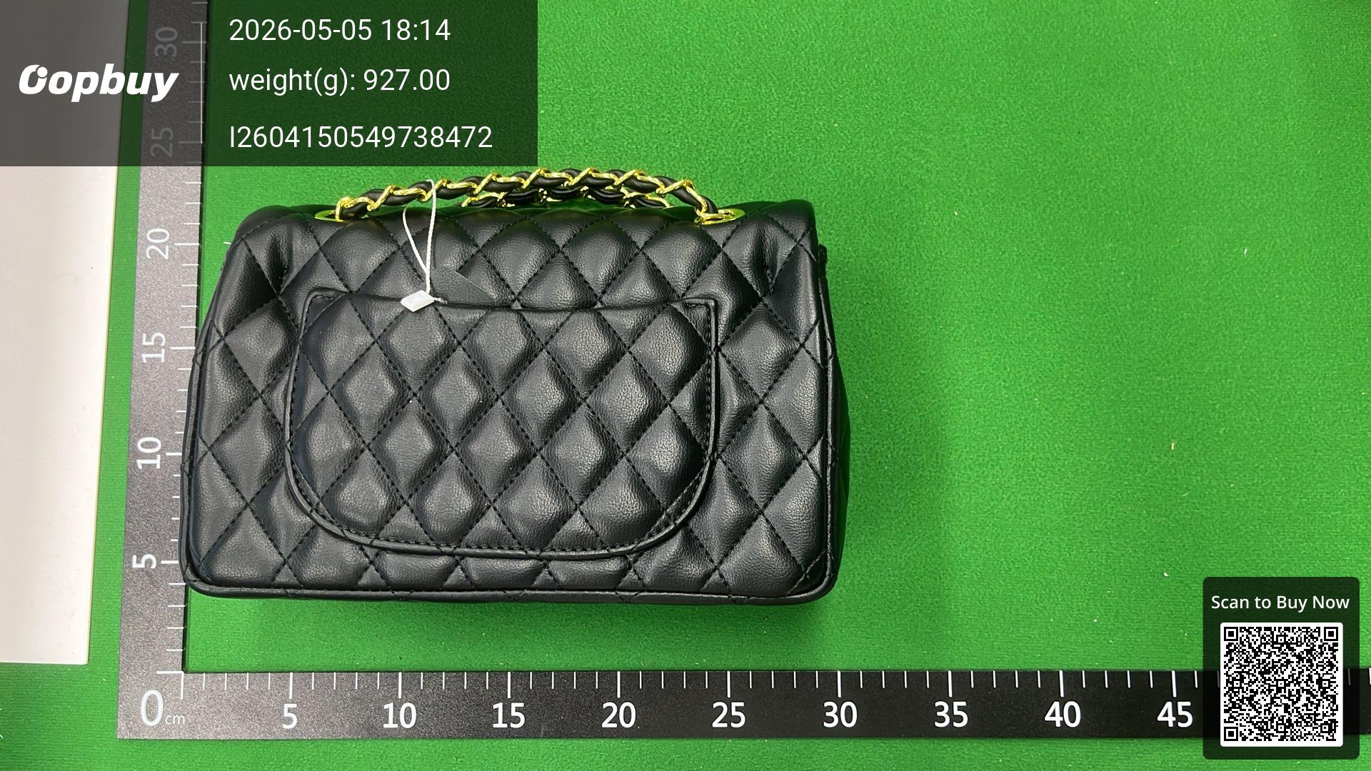 Foto QC 8 de Chanel Classic Flap 25 Black Lambskin