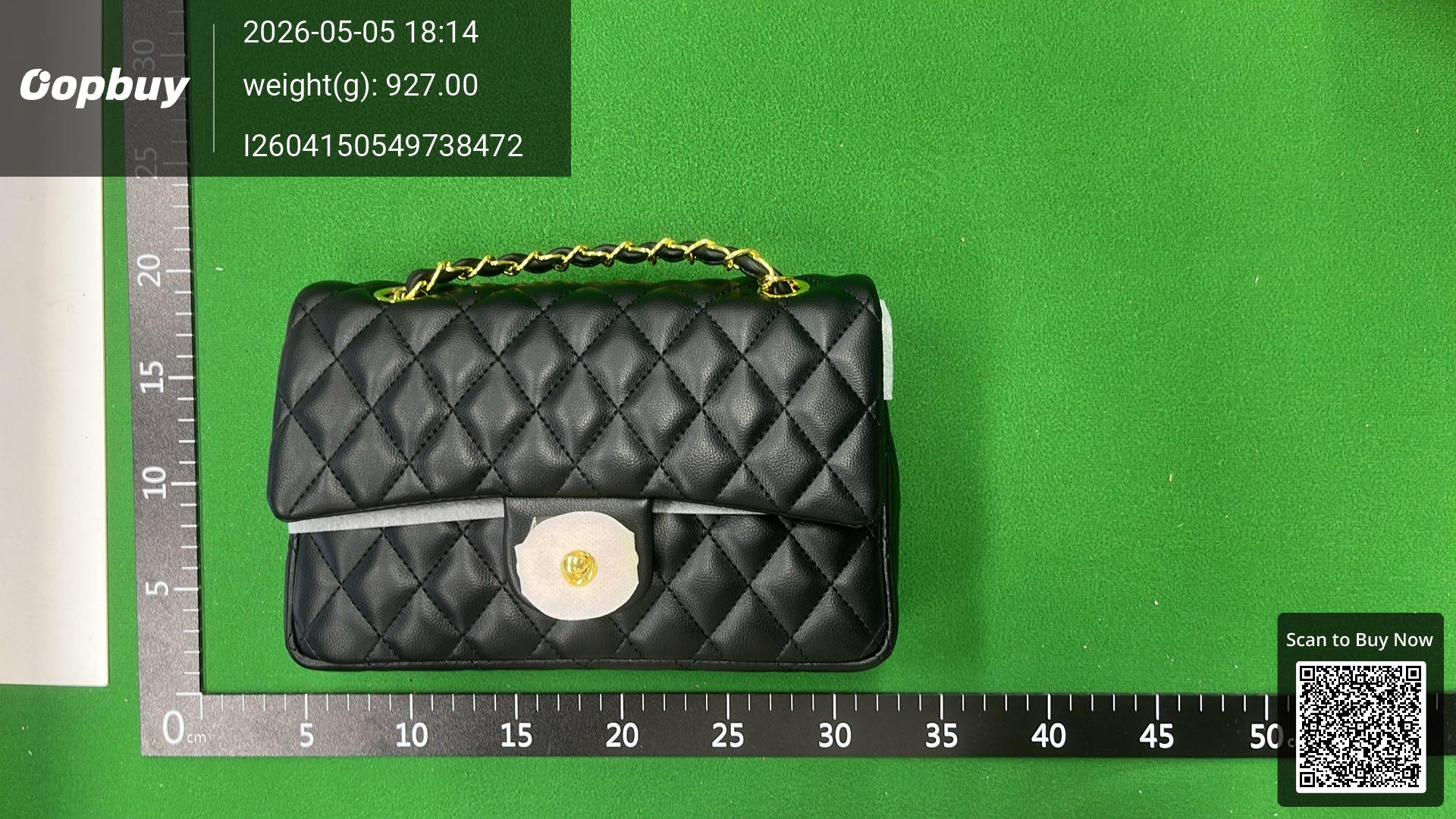 Foto QC 5 de Chanel Classic Flap 25 Black Lambskin