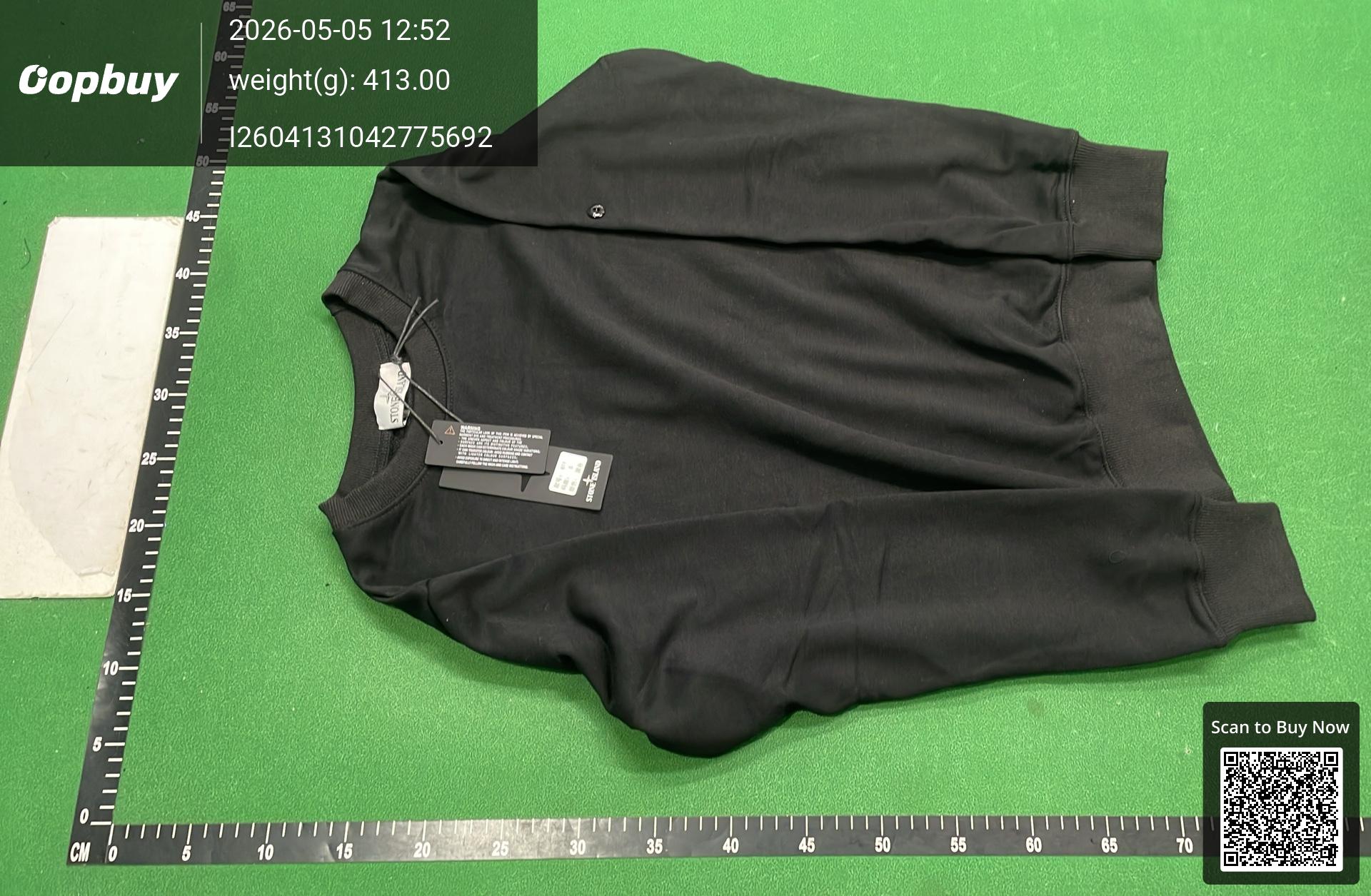 Foto QC 8 de Stone Island Crewneck Sweater Compass Badge White