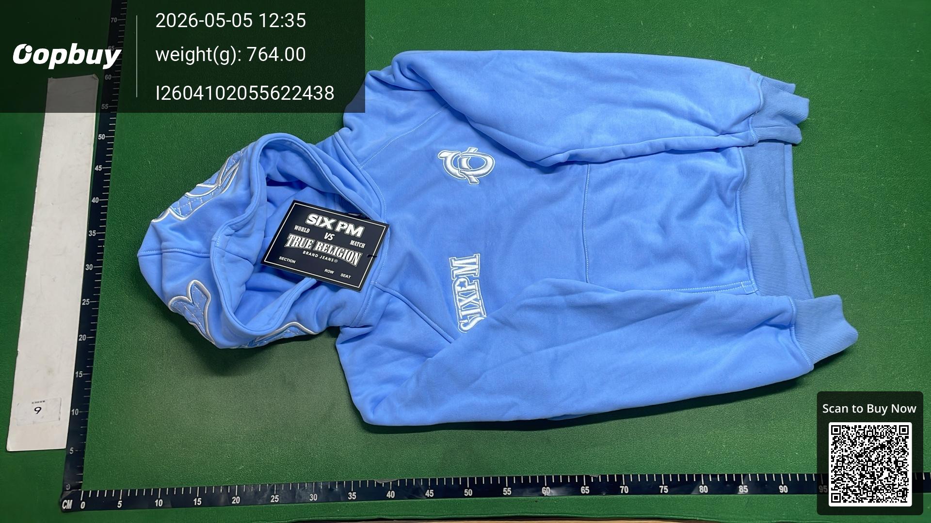 Foto QC 7 de 6PM True Religion World Match Hoodie Black