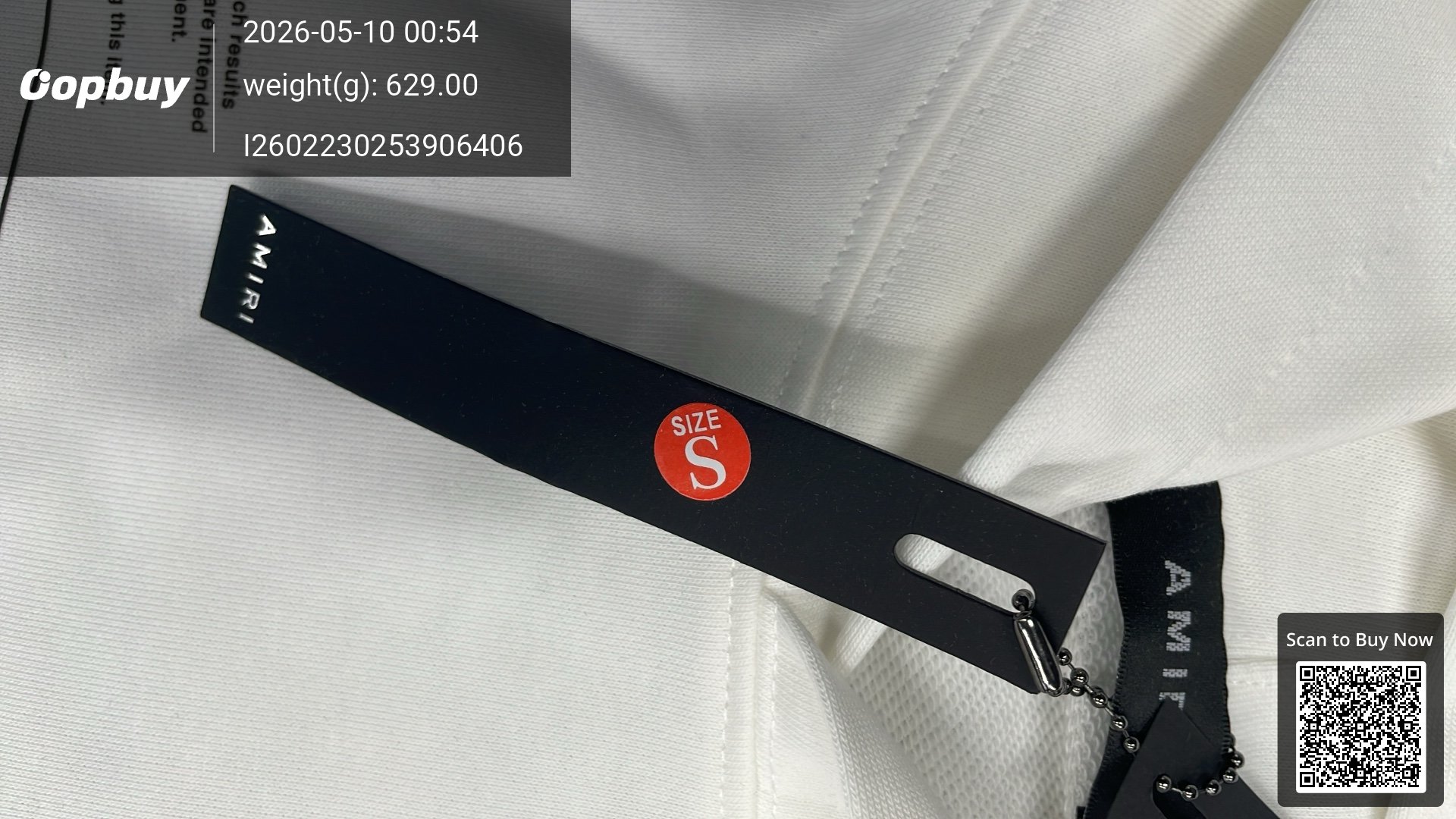 Foto QC 2 de Amiri Eden Rock Hoodie St. Barthelemy Dark Grey