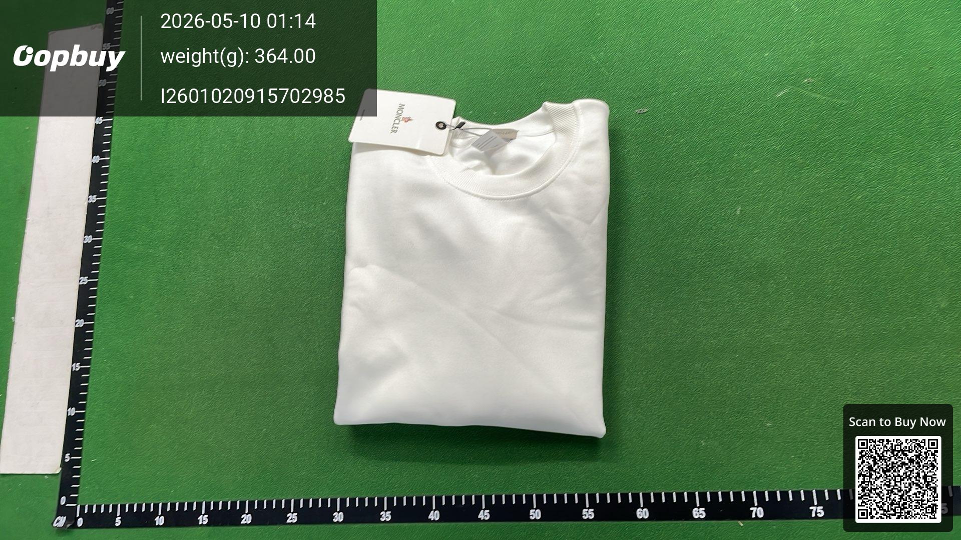 Foto QC 8 de Moncler Bugs Bunny 2 Moncler 1952 Sweatshirt Graphic White