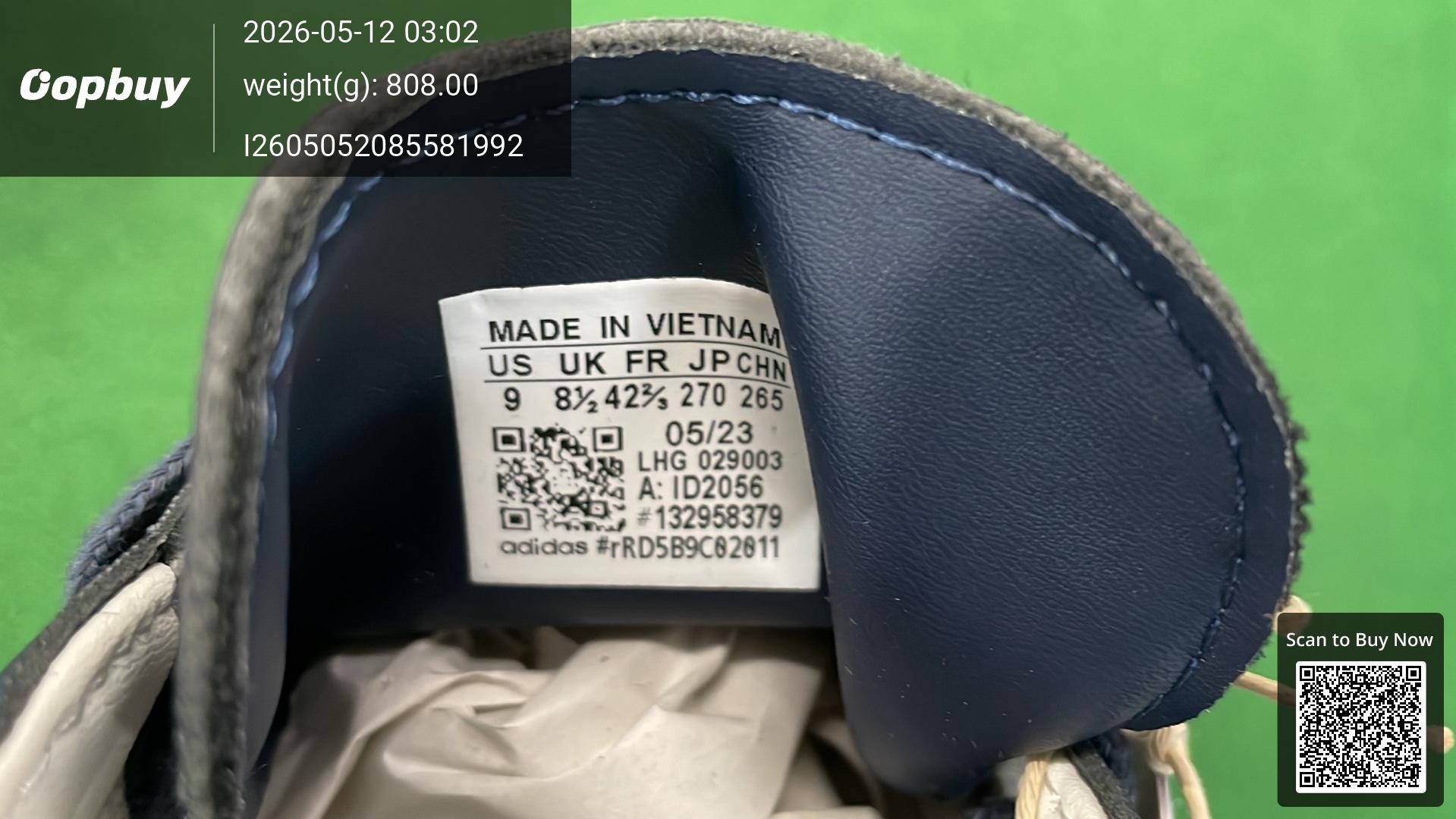 Foto QC 3 de adidas Gazelle Indoor OG Core Black White Gum