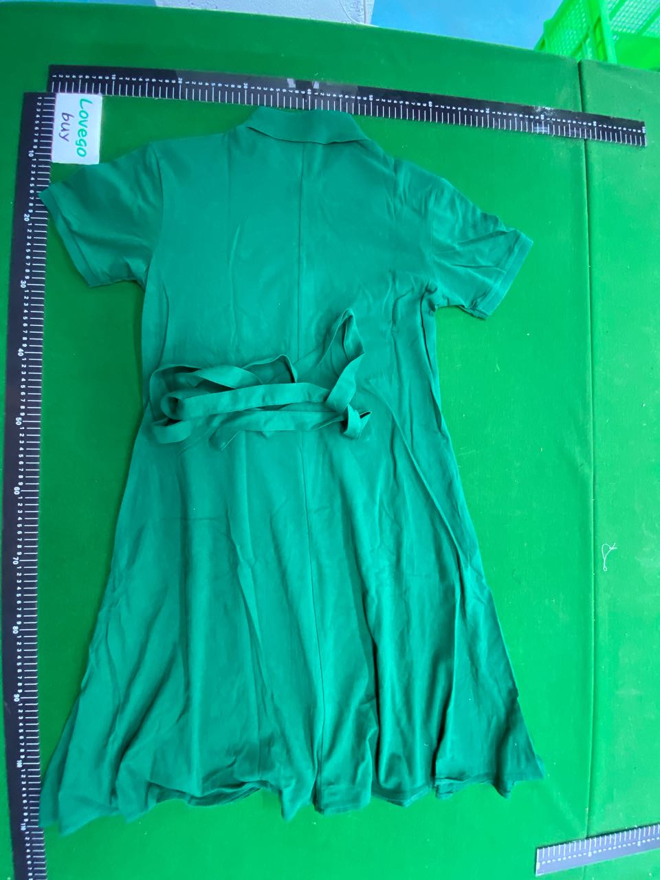 Foto QC 4 de Lacoste Shirt Belted Pique Polo Dress Yellow