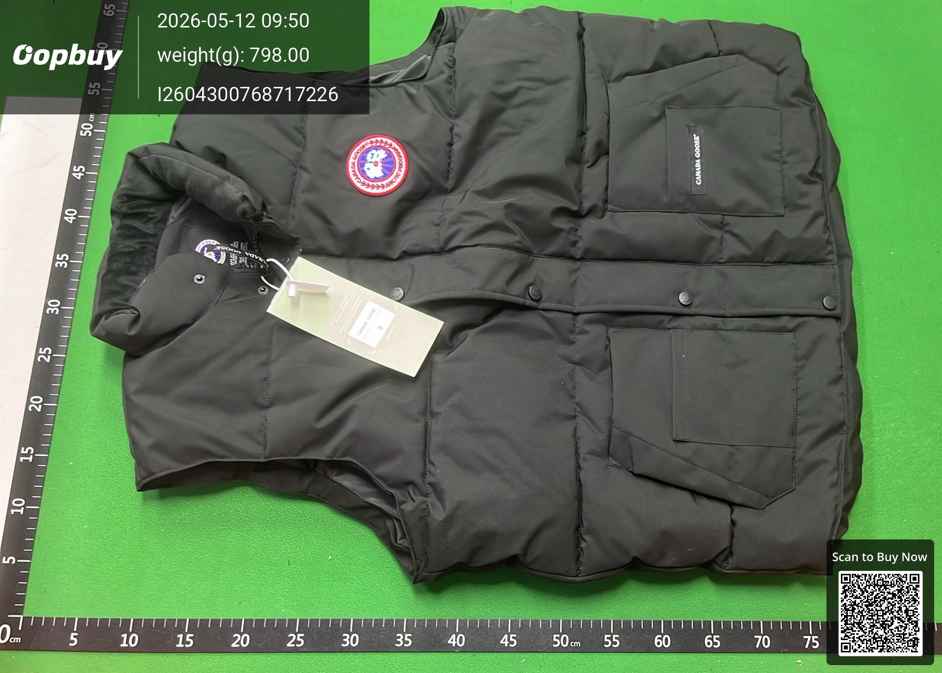 Foto QC 8 de Canada Goose Vest Down Navy