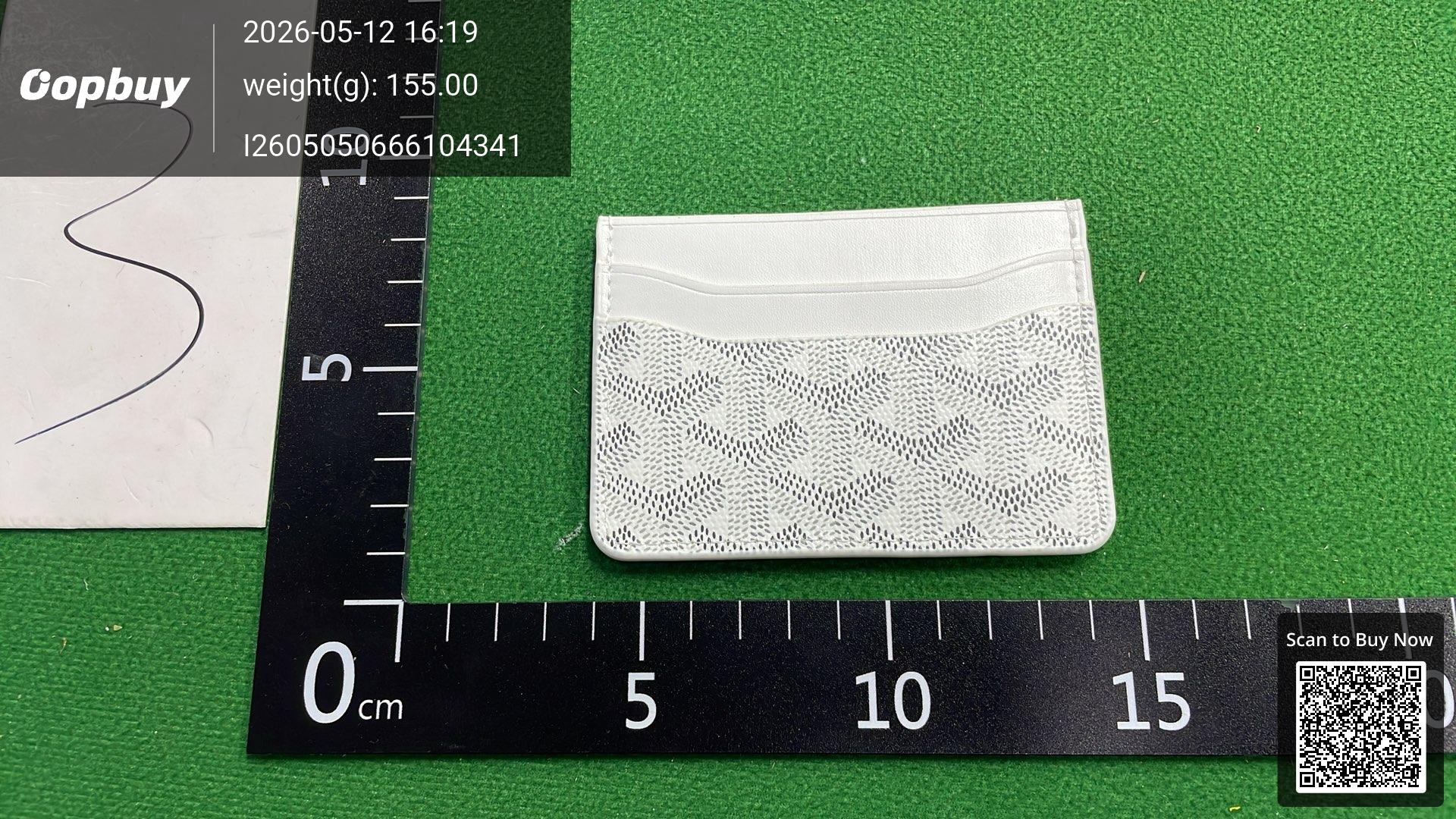 Foto QC 8 de Goyard Saint Sulpice Card Holder Goyardine Navy Blue