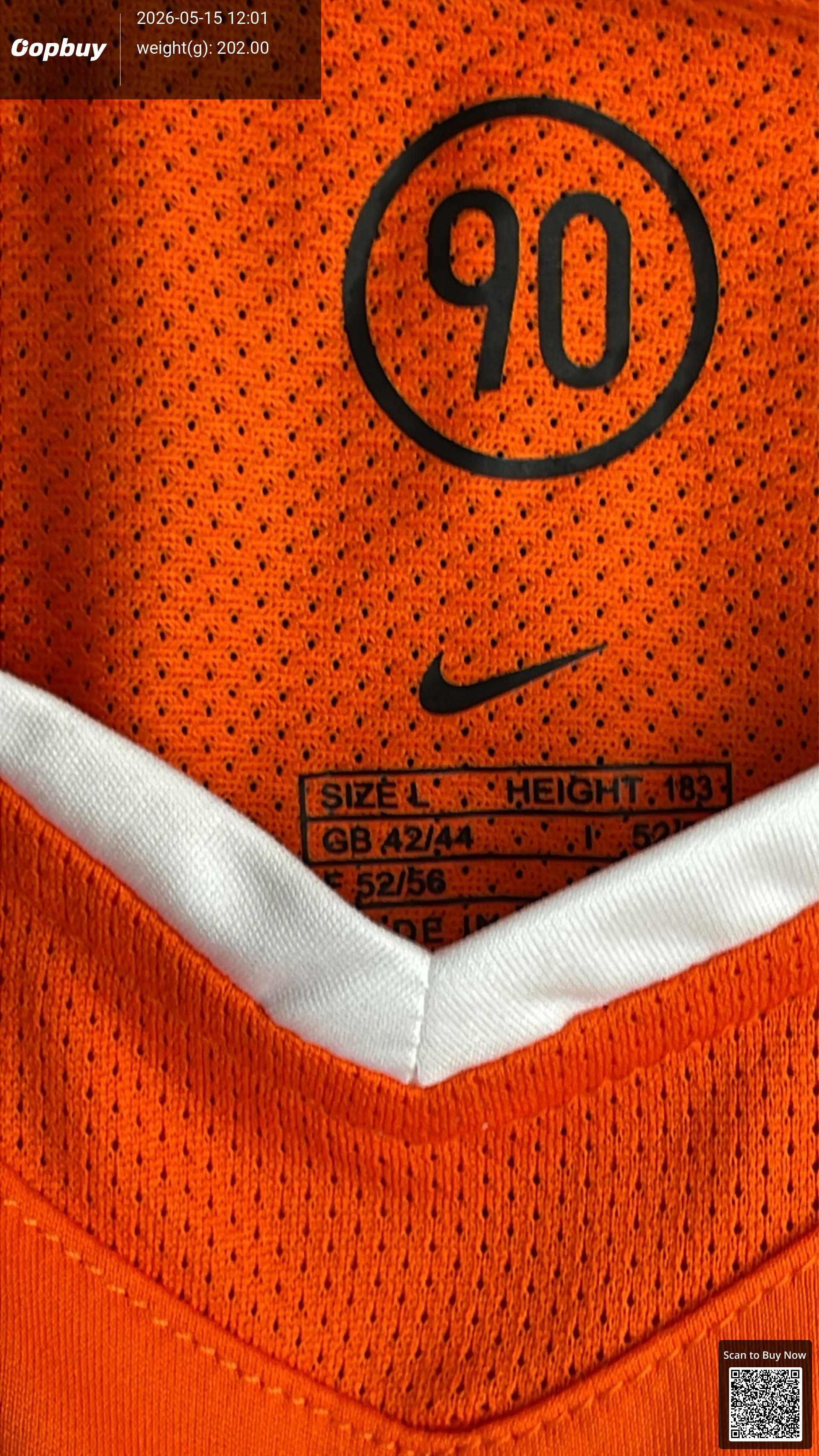 Foto QC 2 de Fila x Scotland Retro 2000/02 Away Jersey Yellow/Navy