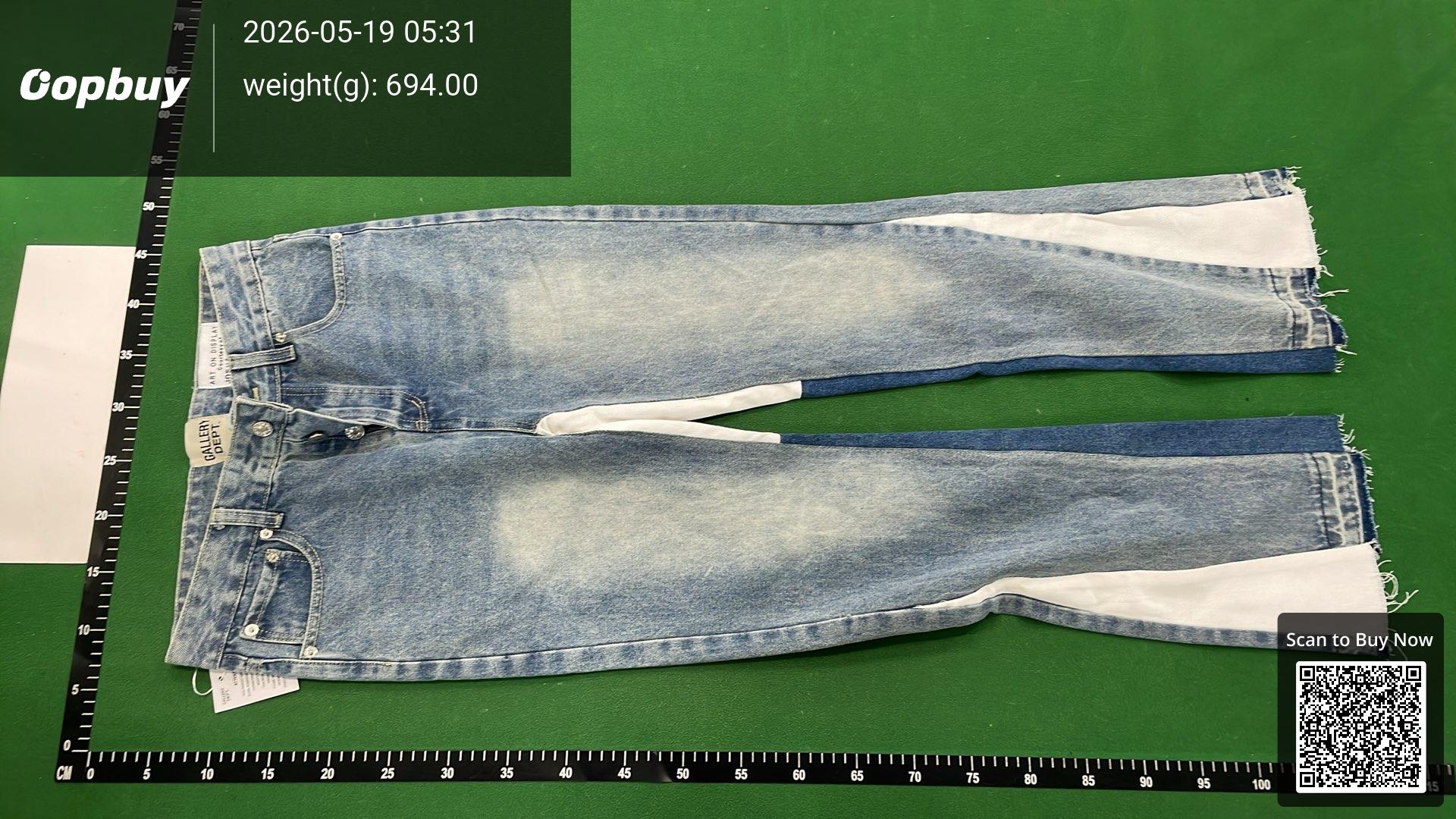Foto QC 7 de Zara Jeans High Rise Contrast Blue