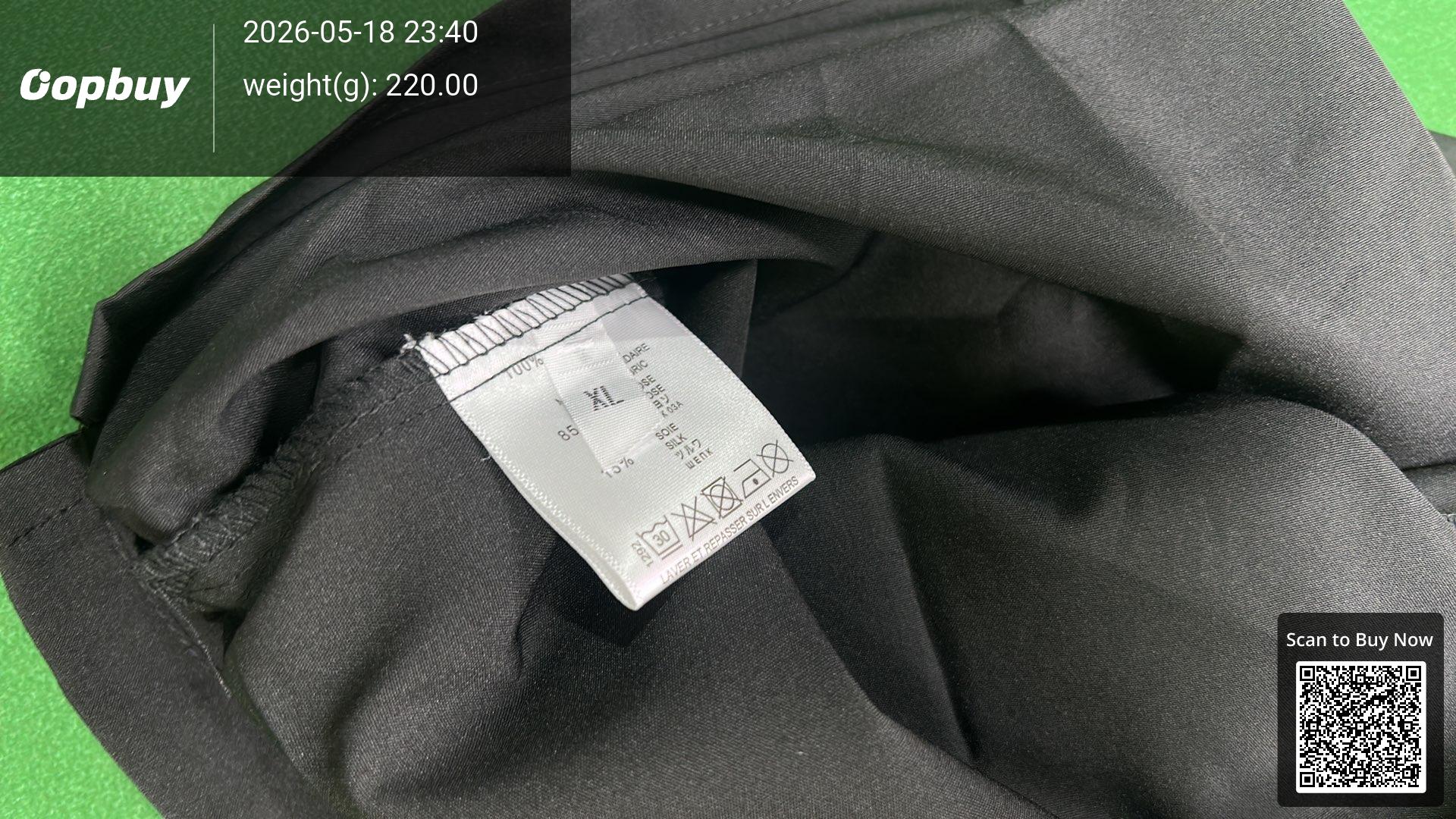 Foto QC 2 de Prada Shirt Triangle Logo Black