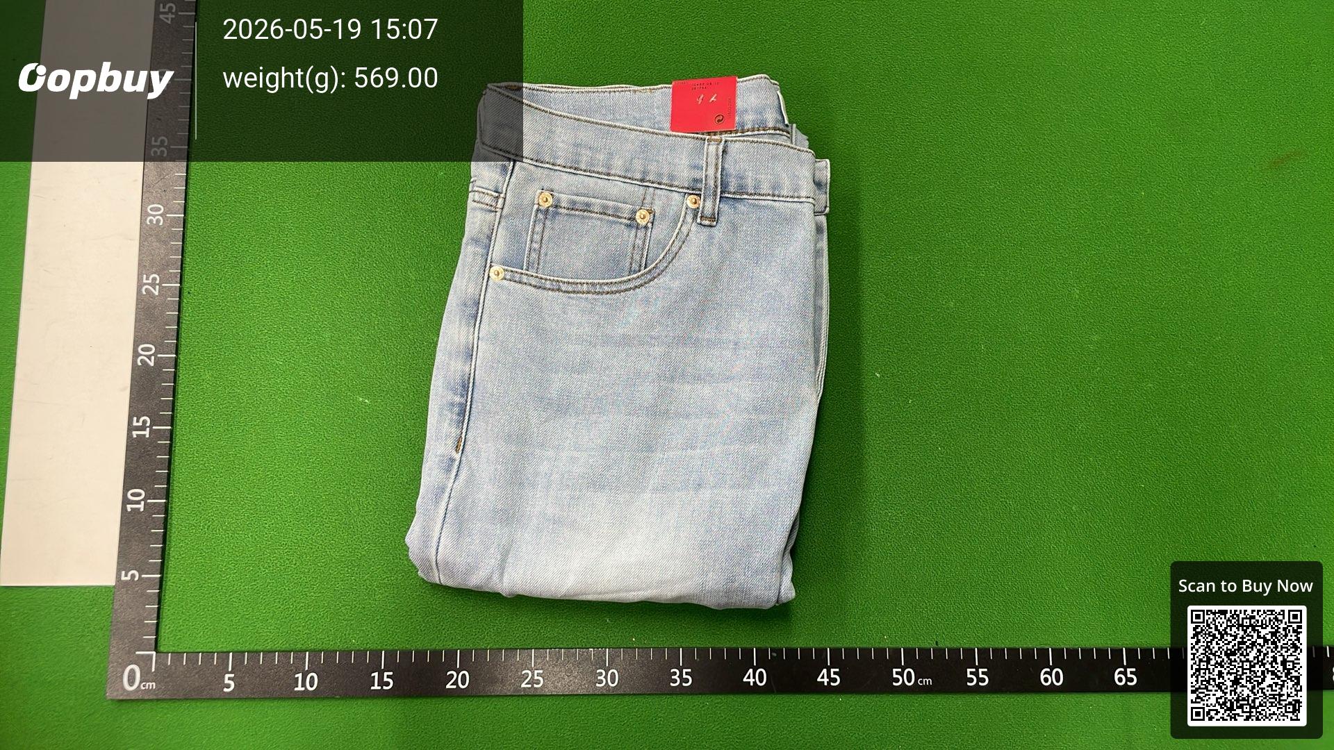 Foto QC 8 de Levi's 501 Original Jeans Straight Leg Light Blue