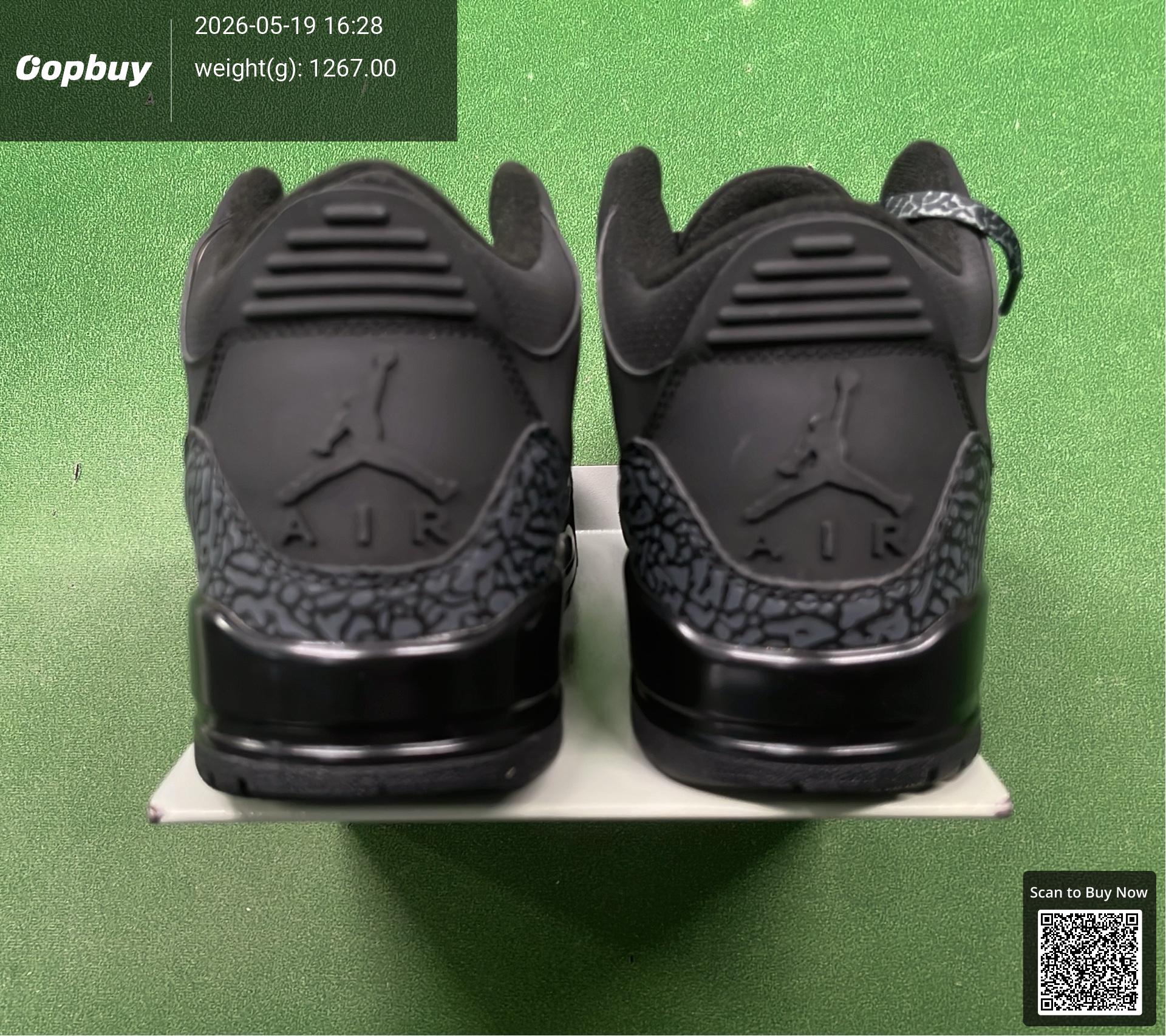 Foto QC 6 de Jordan 3 Retro Black Cat HGUA1219ZLB