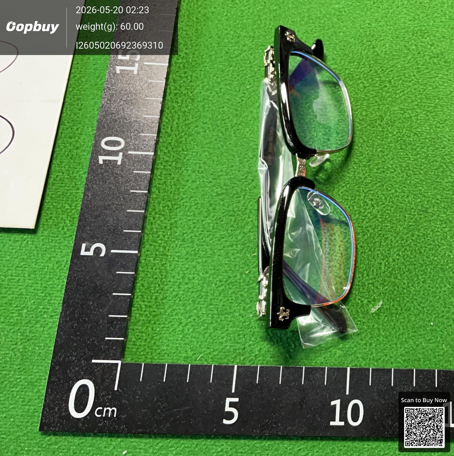 Foto QC 8 de Chrome Hearts Sunglasses Black (repai)