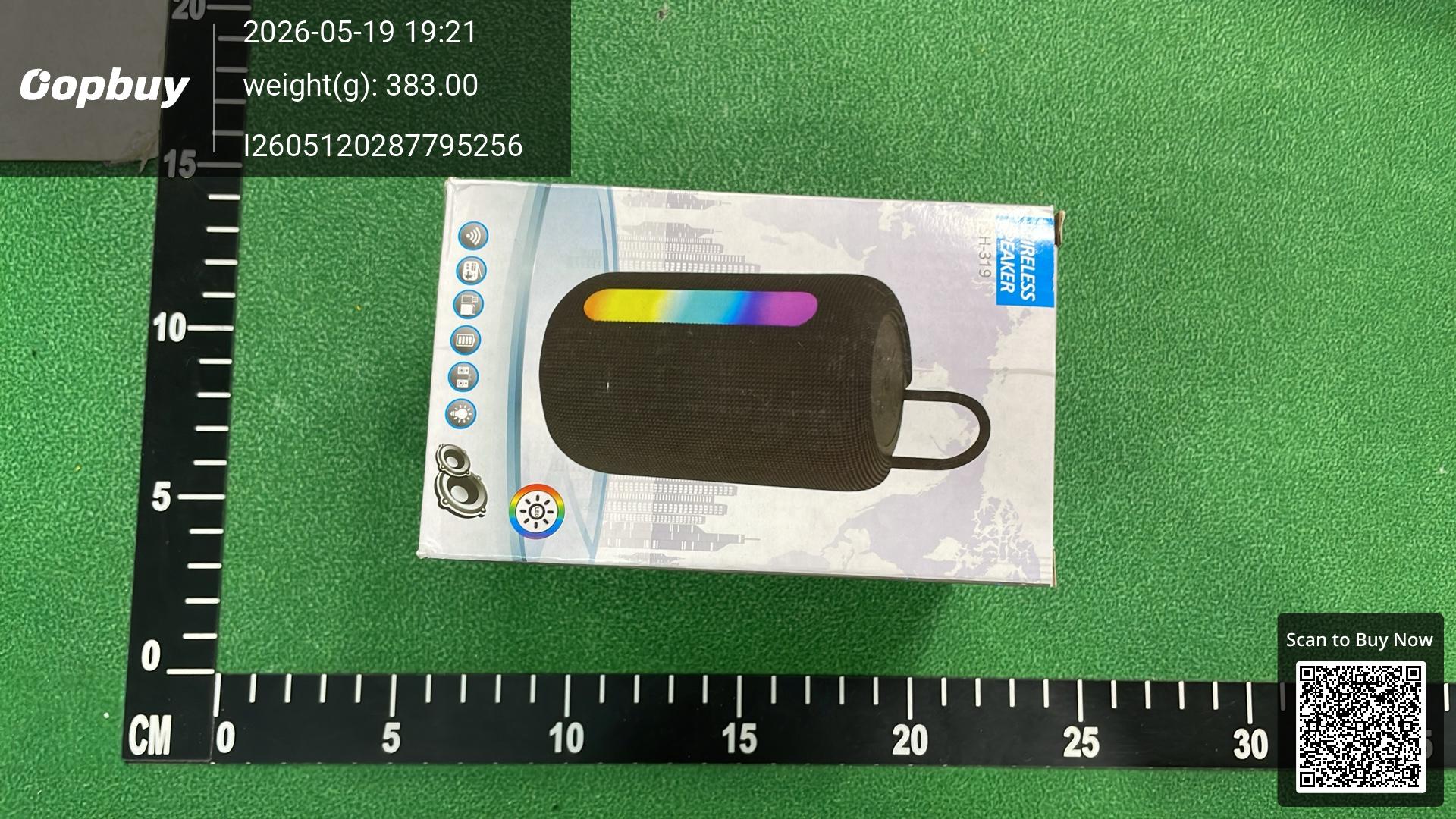 Foto QC 2 de Other Bluetooth Speaker Portable Fabric RGB Light Pink