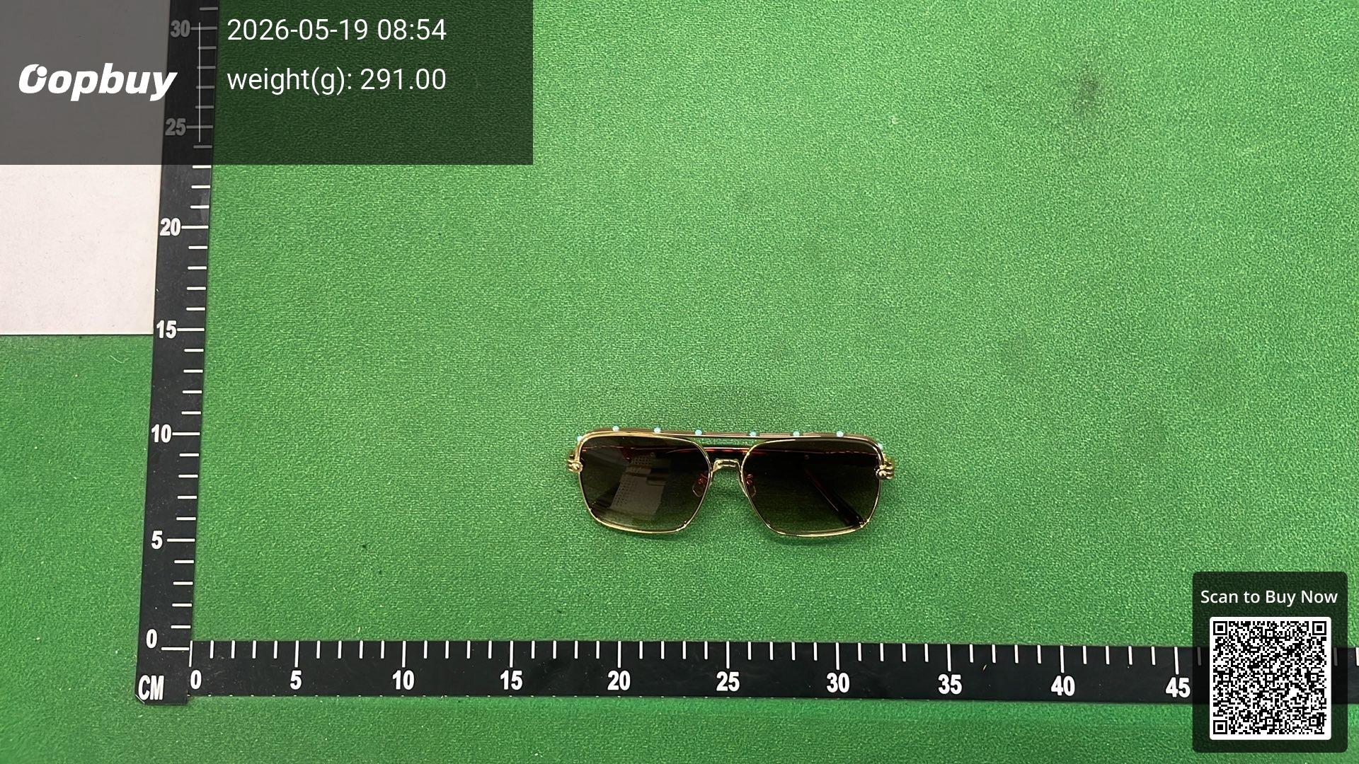 Foto QC 1 de Louis Vuitton Square-Frame Acetate Sunglasses Havana Blue (Z1547W)