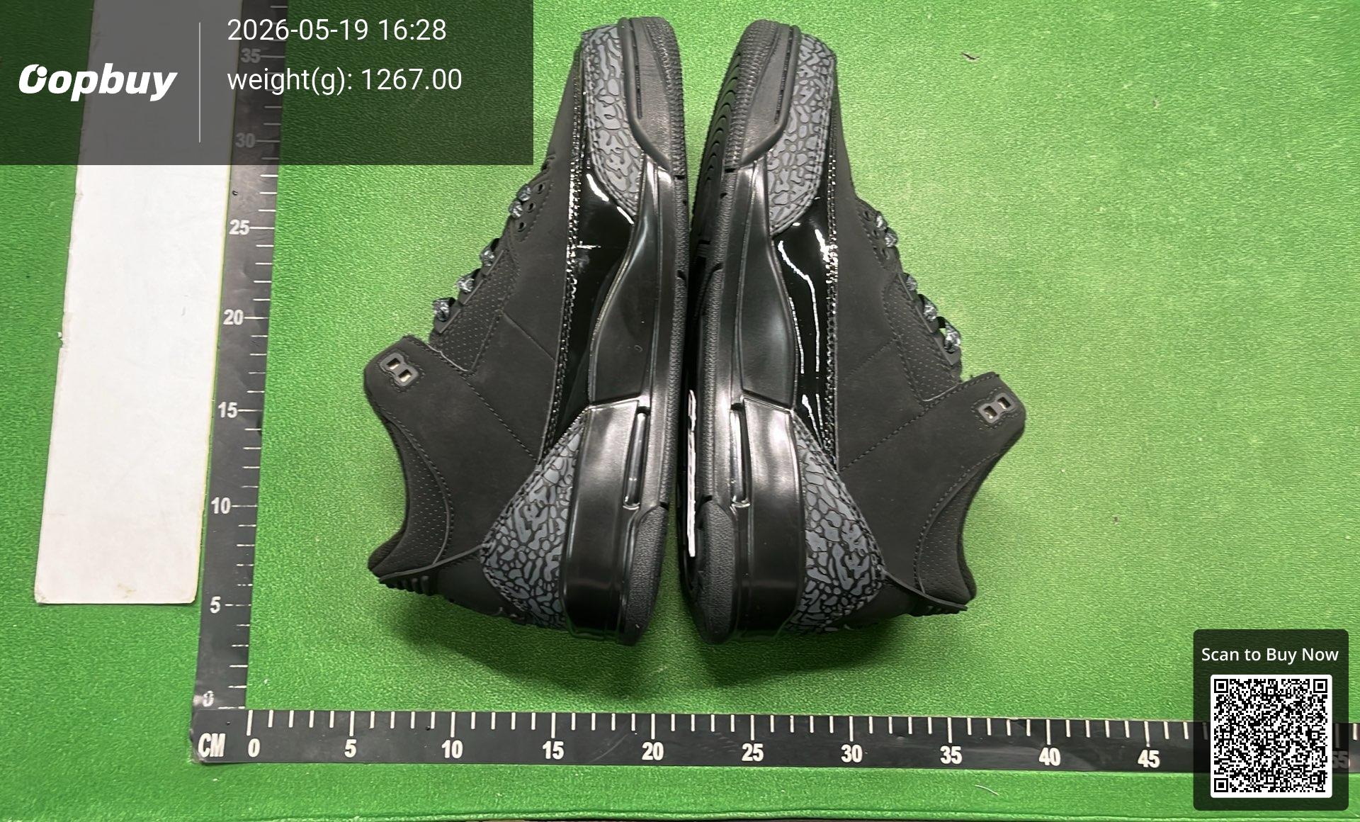 Foto QC 7 de Jordan 3 Retro Black Cat HGUA1219ZLB