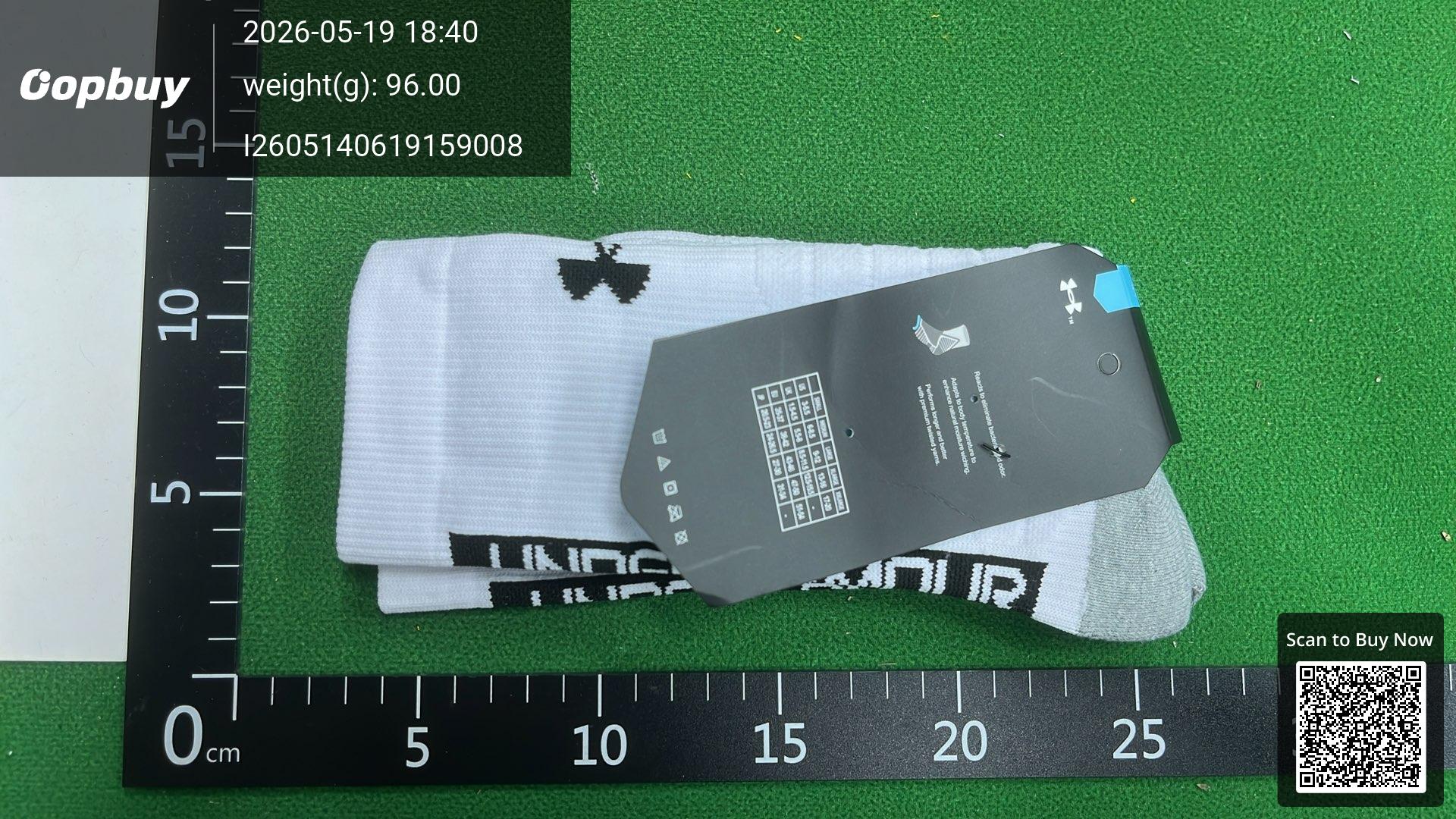 Foto QC 1 de Other Crew Socks Performance Cushioned Basketball Black Grey