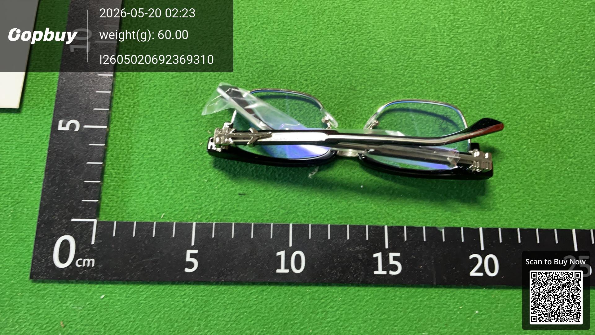 Foto QC 7 de Chrome Hearts Sunglasses Black (repai)