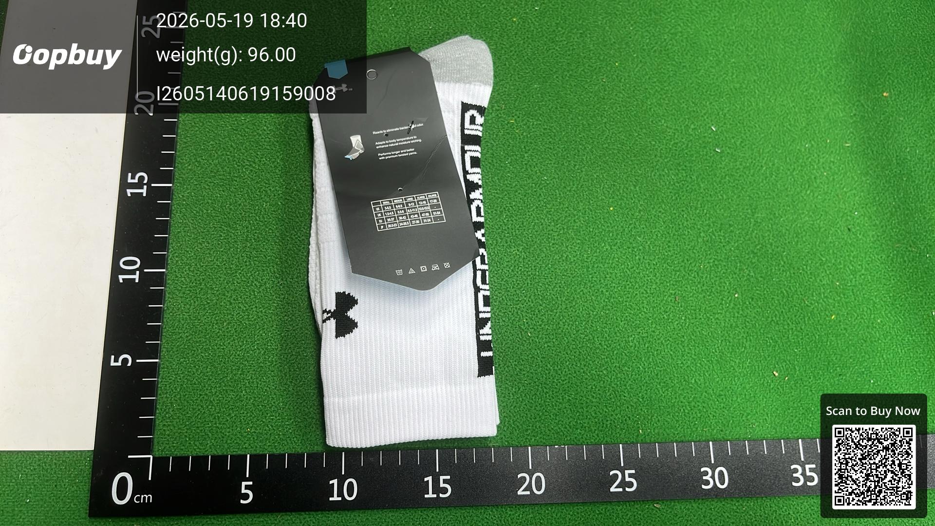 Foto QC 6 de Other Crew Socks Performance Cushioned Basketball Black Grey
