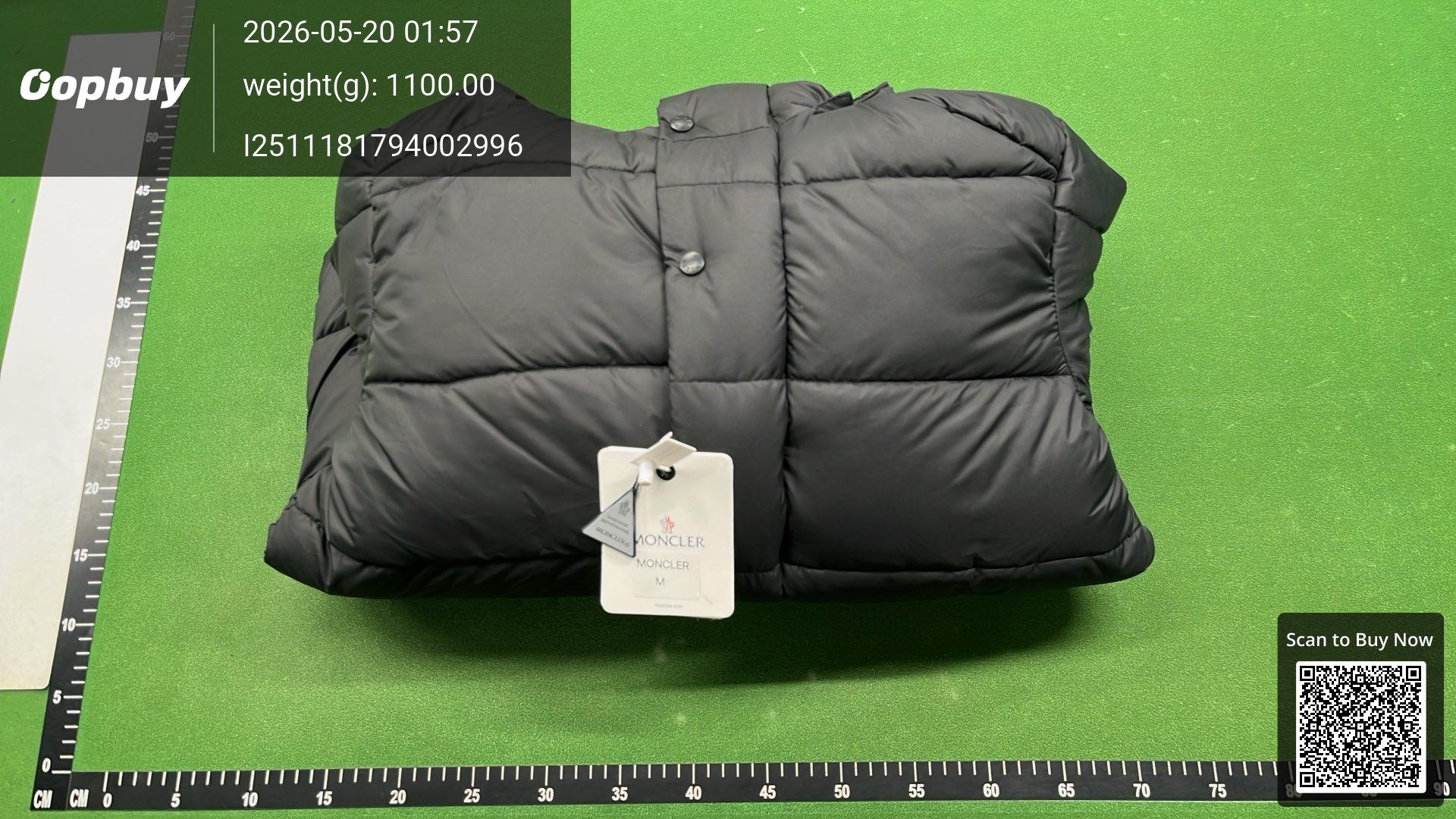 Foto QC 7 de Moncler Maya Puffer Jacket Matte Hooded Navy