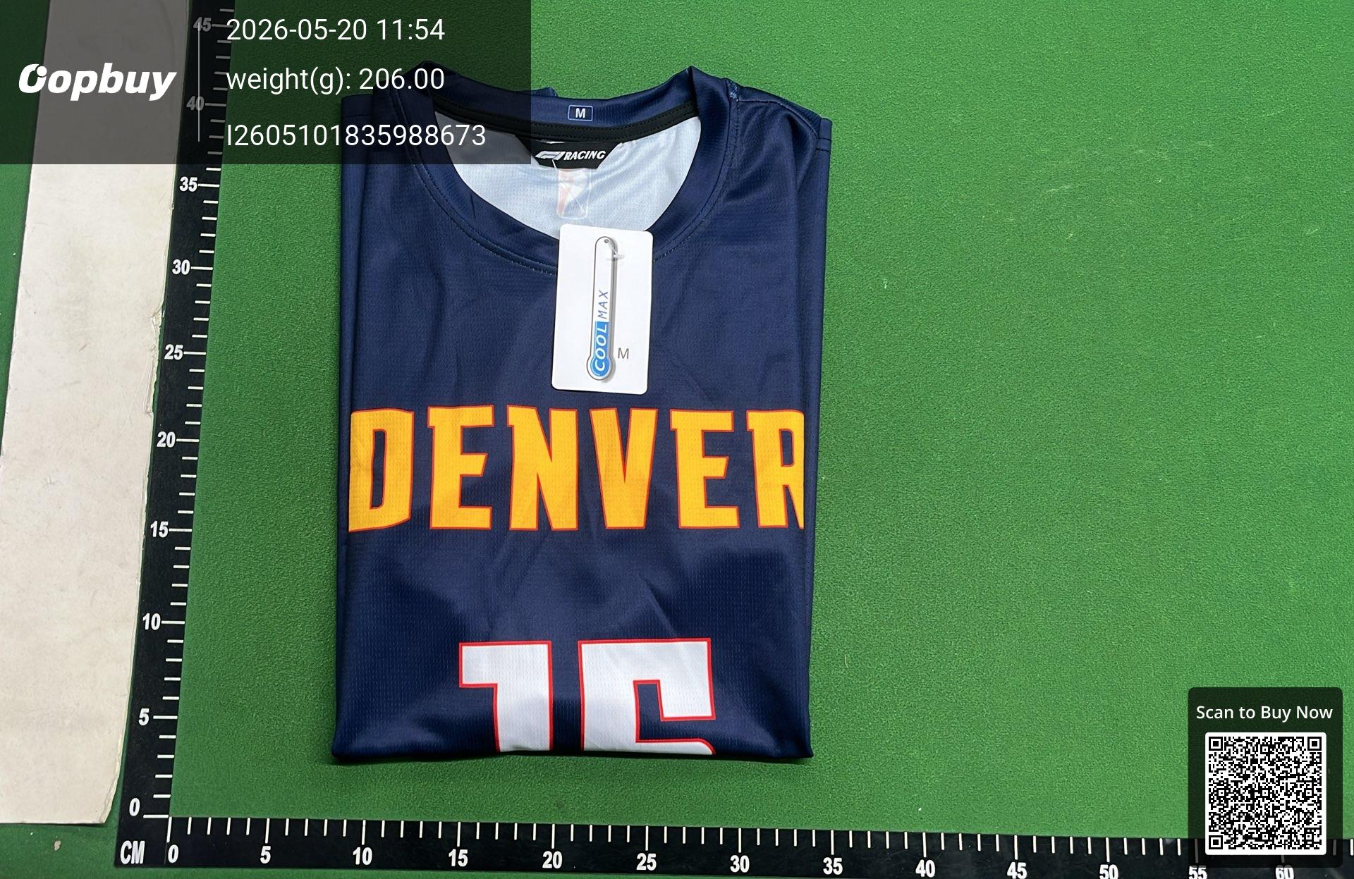 Foto QC 8 de NBA x Chicago Bulls Zach LaVine Name & Number T-Shirt White