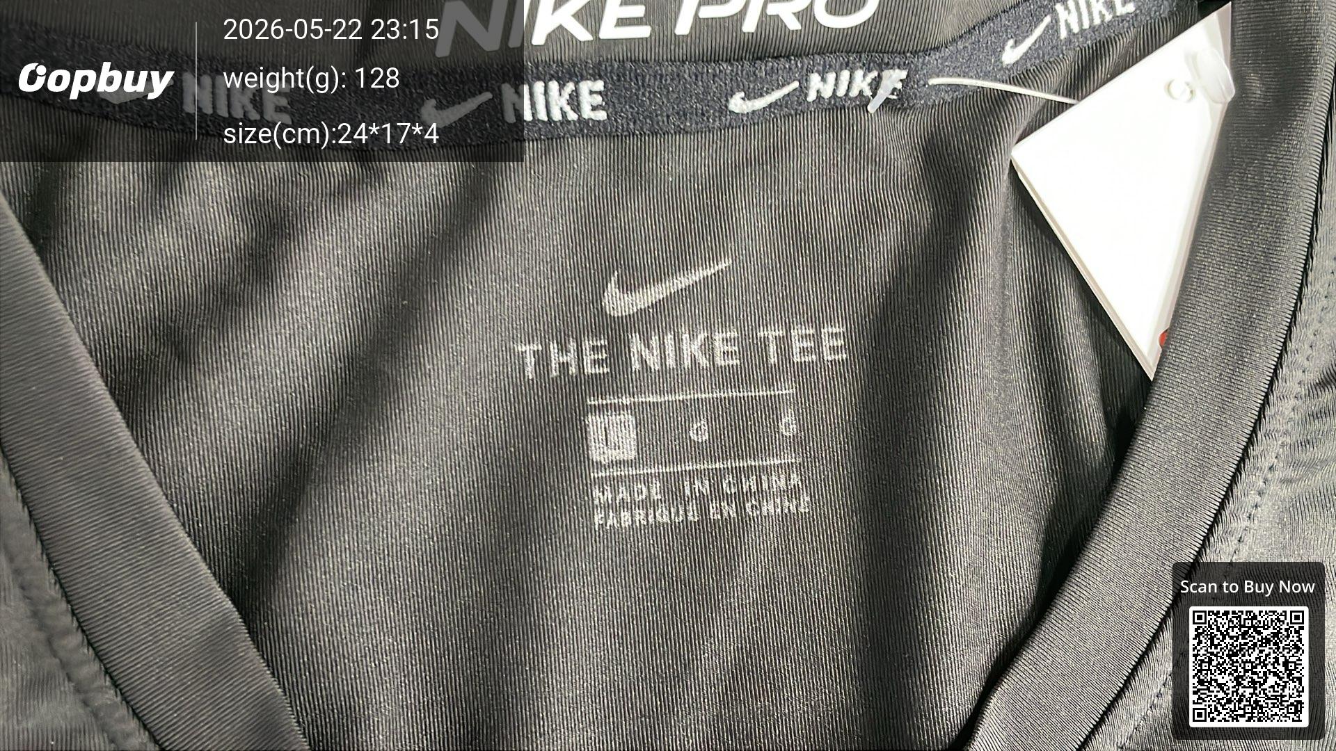 Foto QC 1 de NBA x Nike NBA Nike Pro Training Tank Top Black