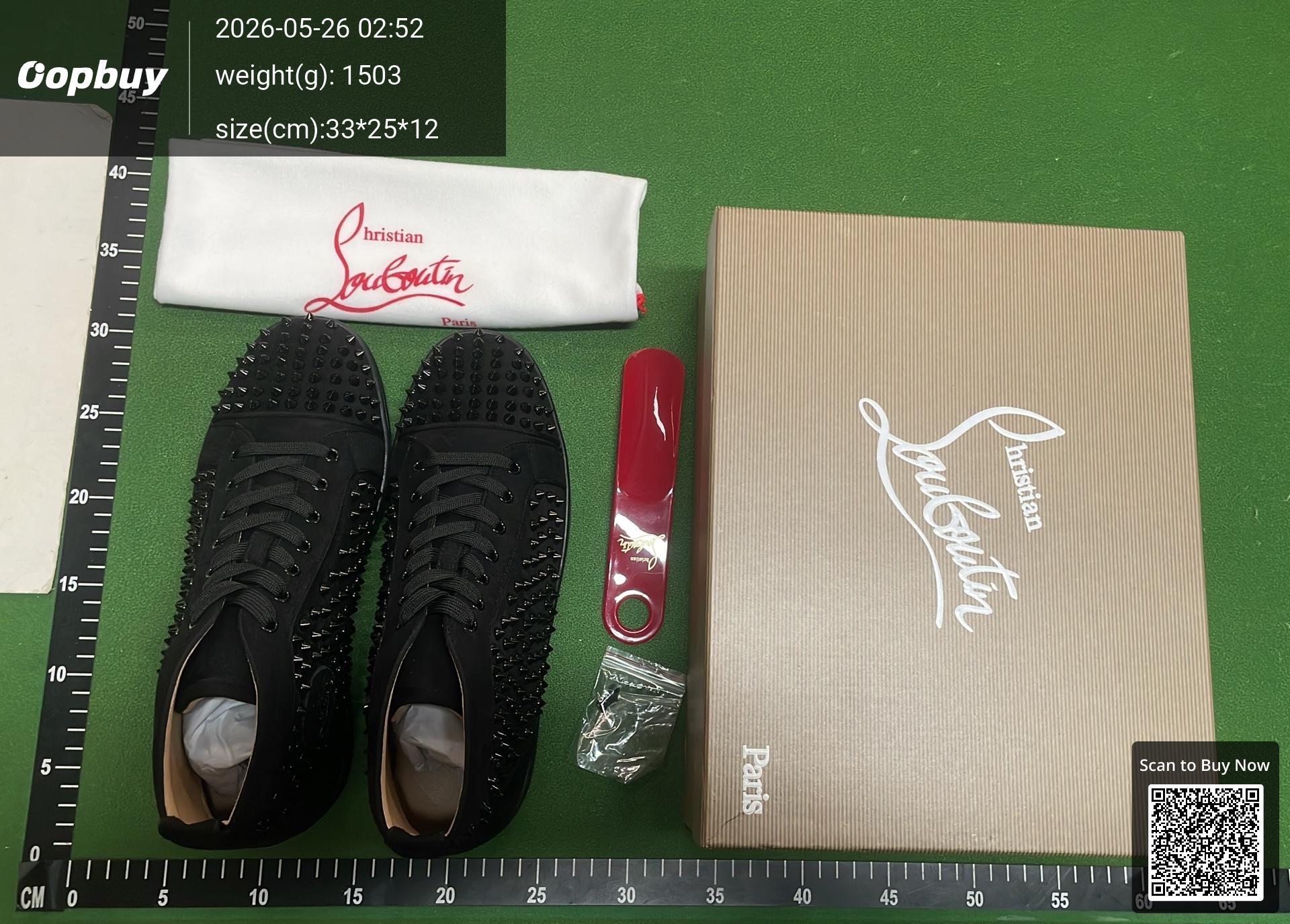 Foto QC 1 de Christian Louboutin Louis High Multi-Color Spikes