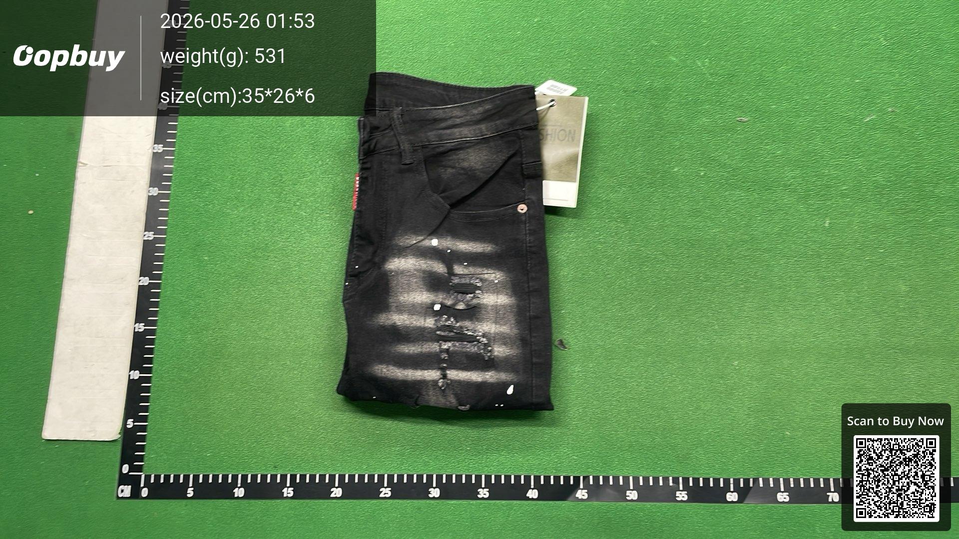 Foto QC 7 de Other Jeans Daicock Print Washed Patchwork Indigo