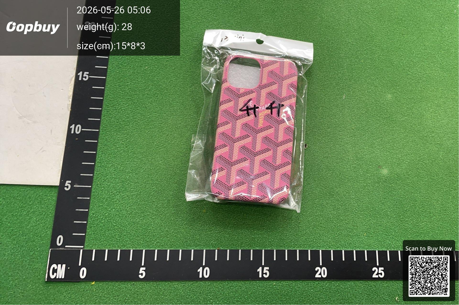 Foto QC 6 de Goyard Goyardine Canvas Case for iPhone X Yellow