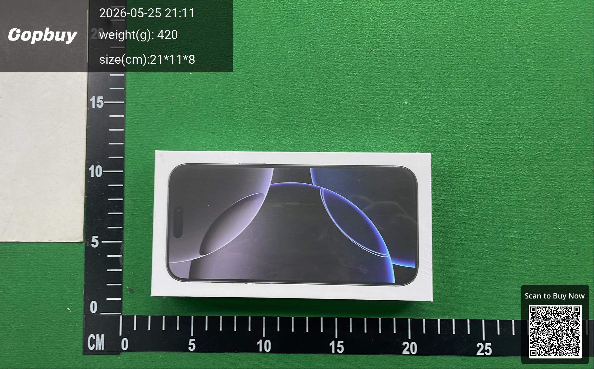 Foto QC 5 de Apple iPhone 16 Pro Max White Titanium