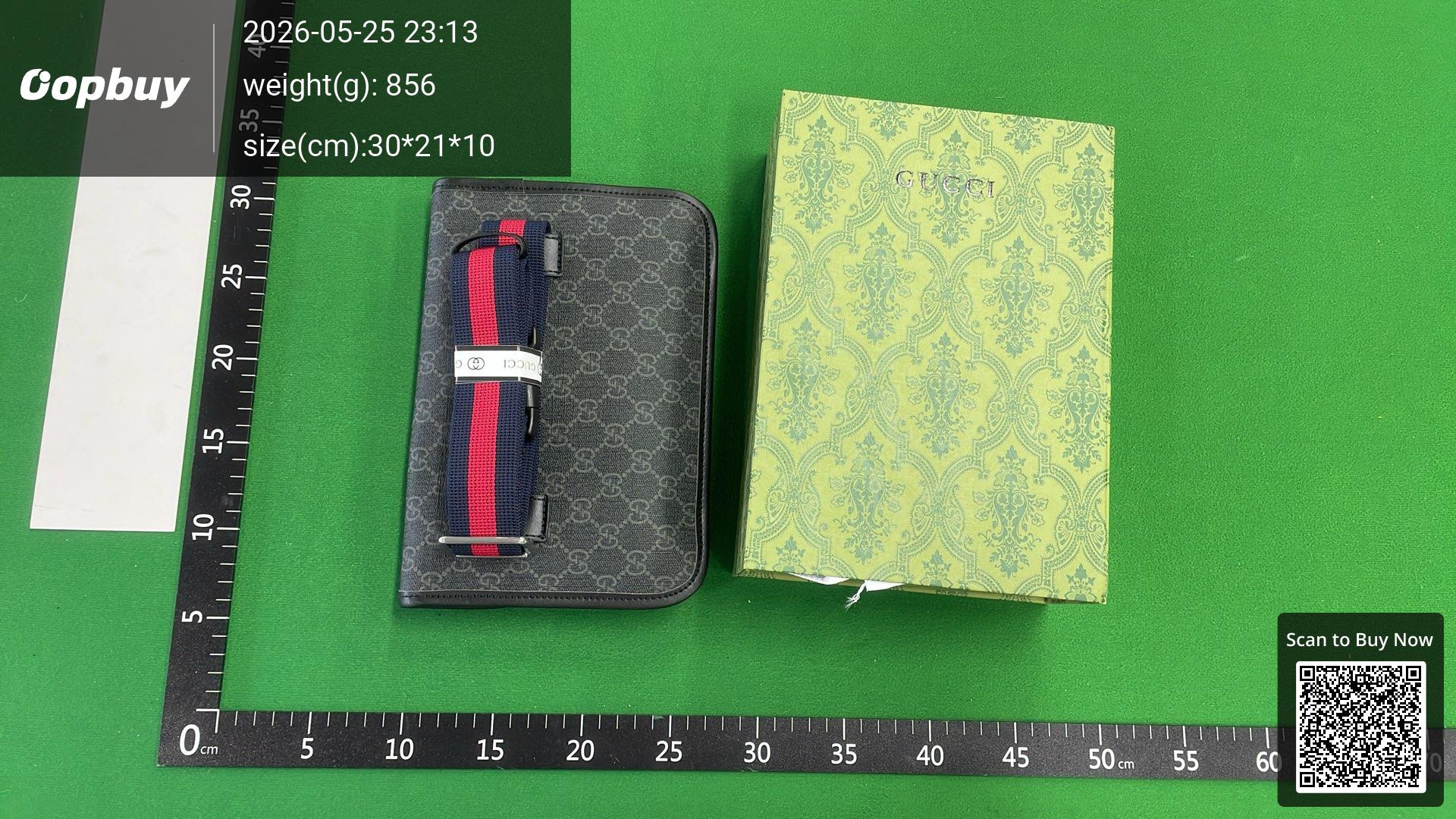 Foto QC 6 de Gucci Ophidia GG Top Handle Bag Small Beige/Ebony GG Supreme Canvas