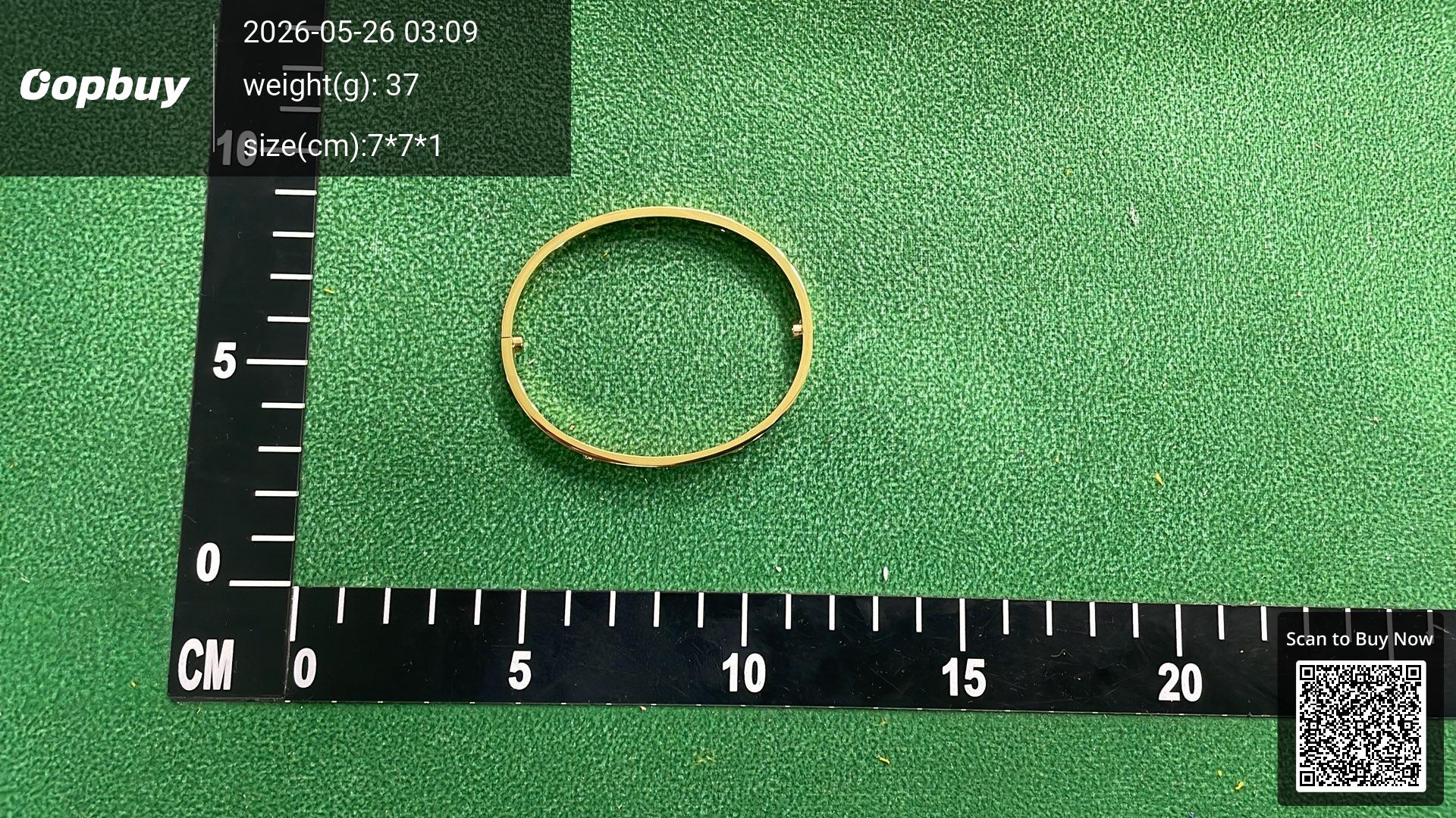 Foto QC 7 de Cartier Love Bracelet Yellow Gold Diamond Gold