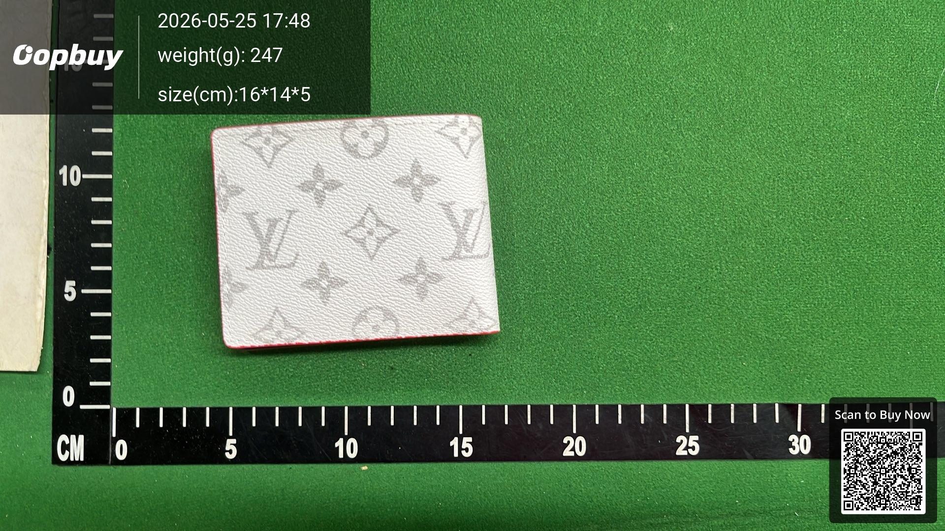 Foto QC 2 de Louis Vuitton NBA Multiple Wallet Monogram Brown