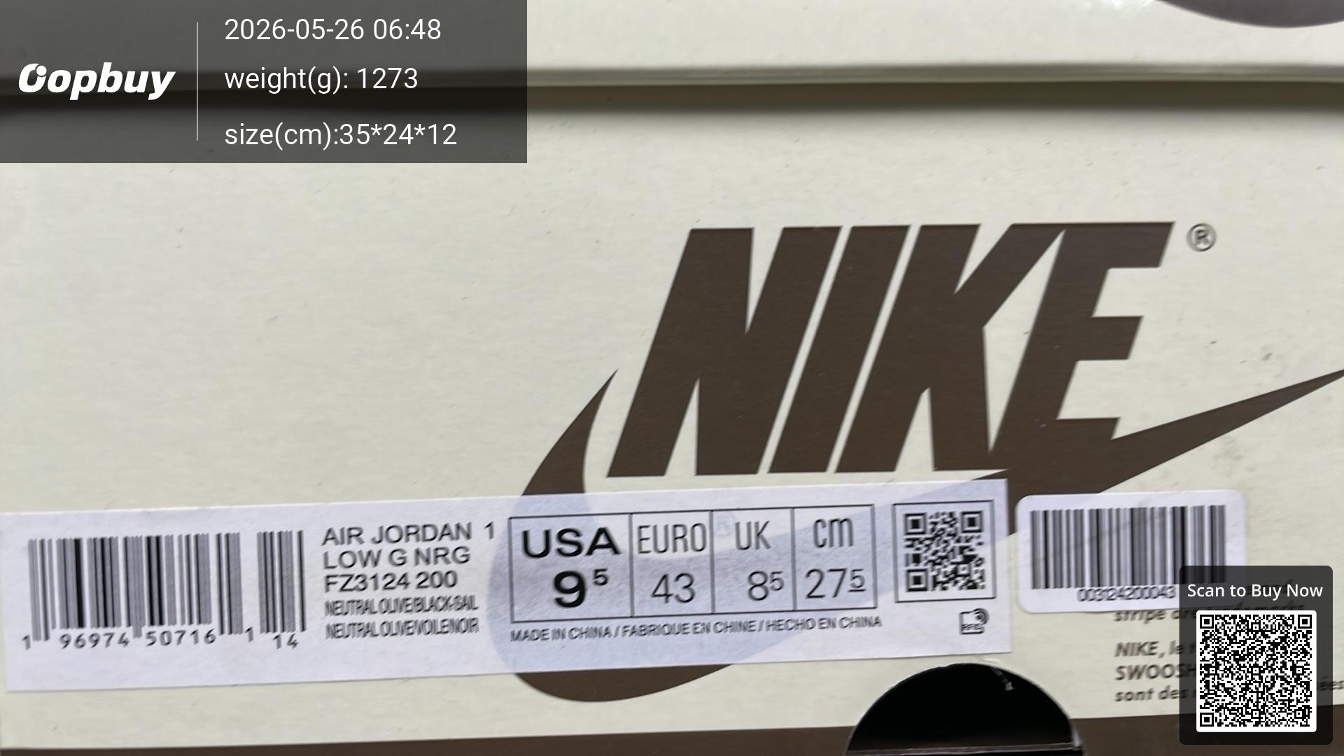 Foto QC 3 de Jordan 1 Retro Low OG SP Travis Scott Black Phantom DM7866-001
