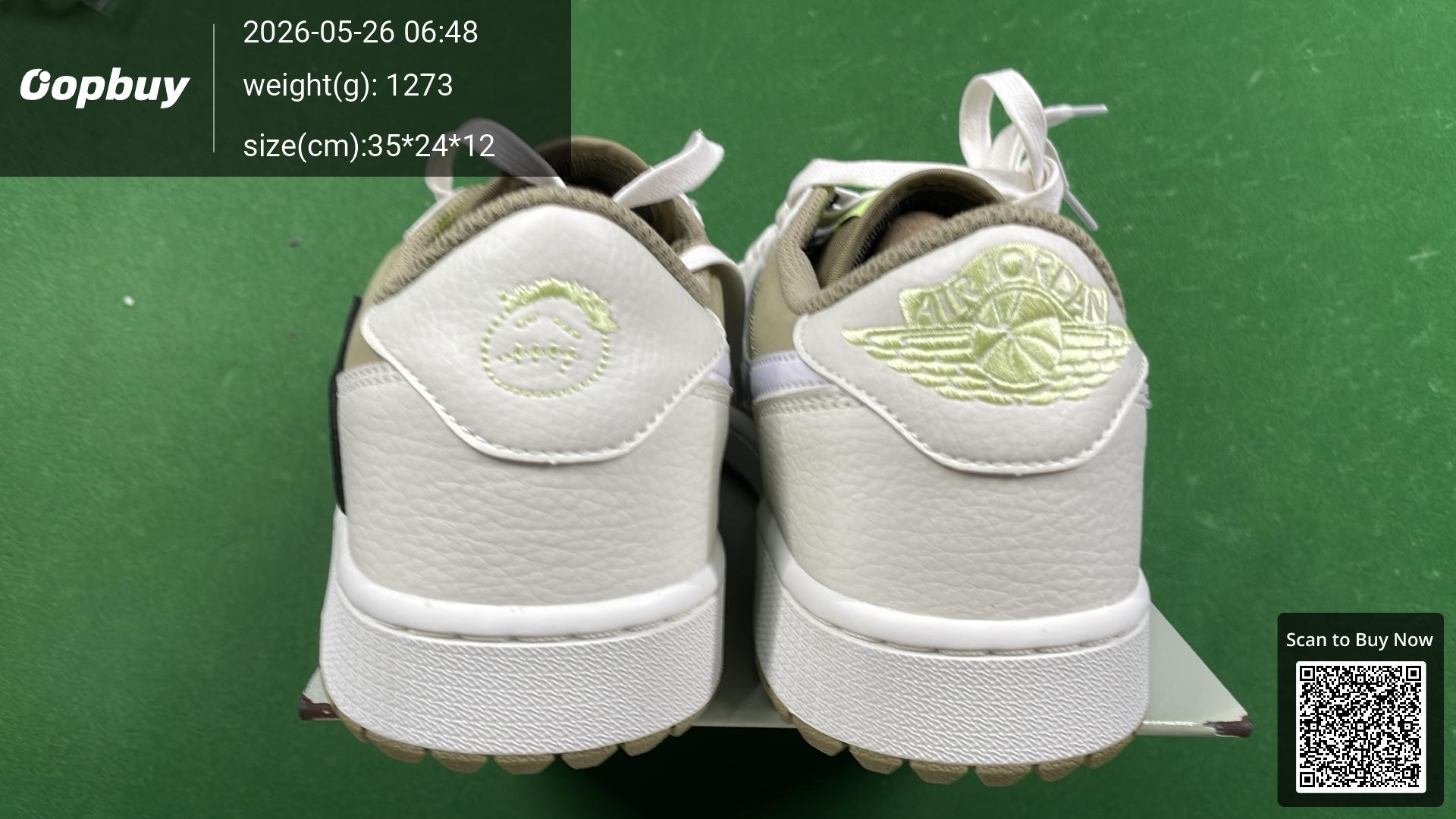 Foto QC 6 de Jordan 1 Retro Low OG SP Travis Scott Black Phantom DM7866-001