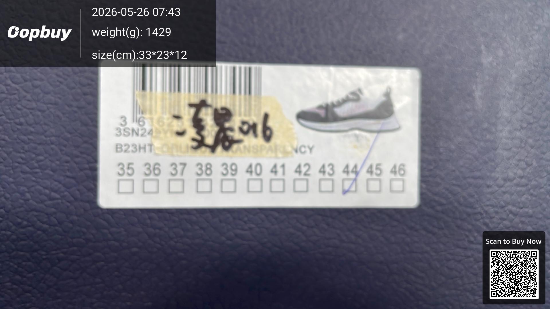 Foto QC 3 de Dior B22 Low Black White Reflective