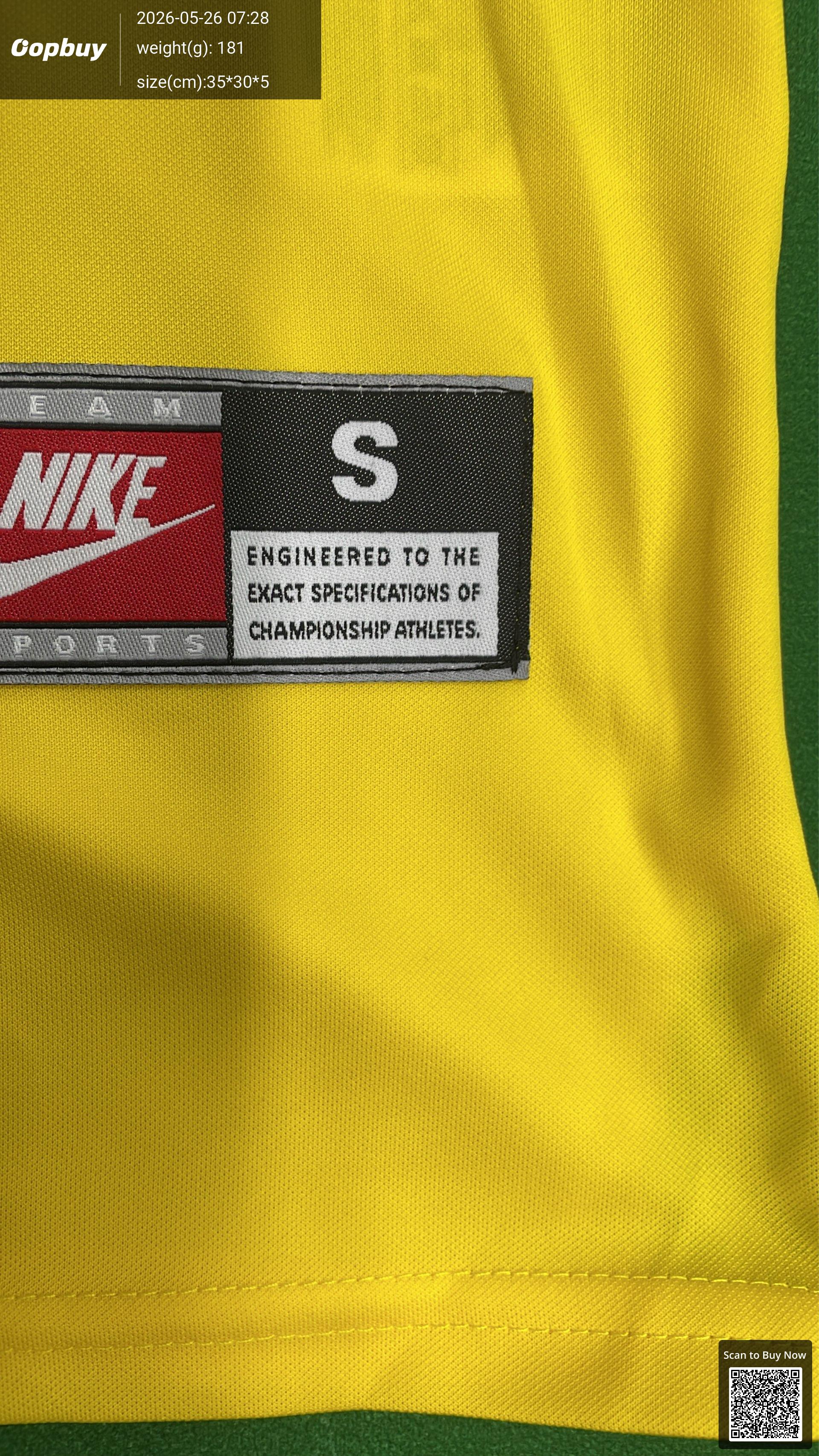 Foto QC 5 de Reebok x Sporting CP Retro 2002/03 C. Ronaldo #28 Home Jersey Green White